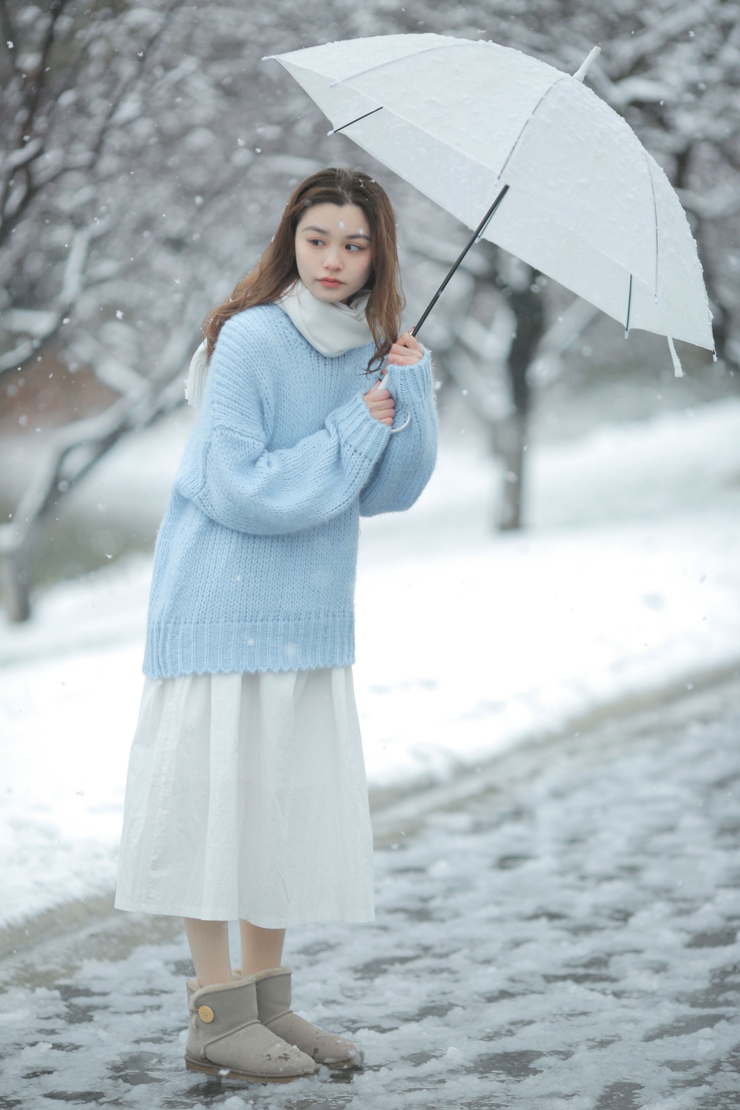 图片[6] - 《我画一只飞鸟，衔着白雪飞去》[11P] - 机器猫次元 - 机器猫次元