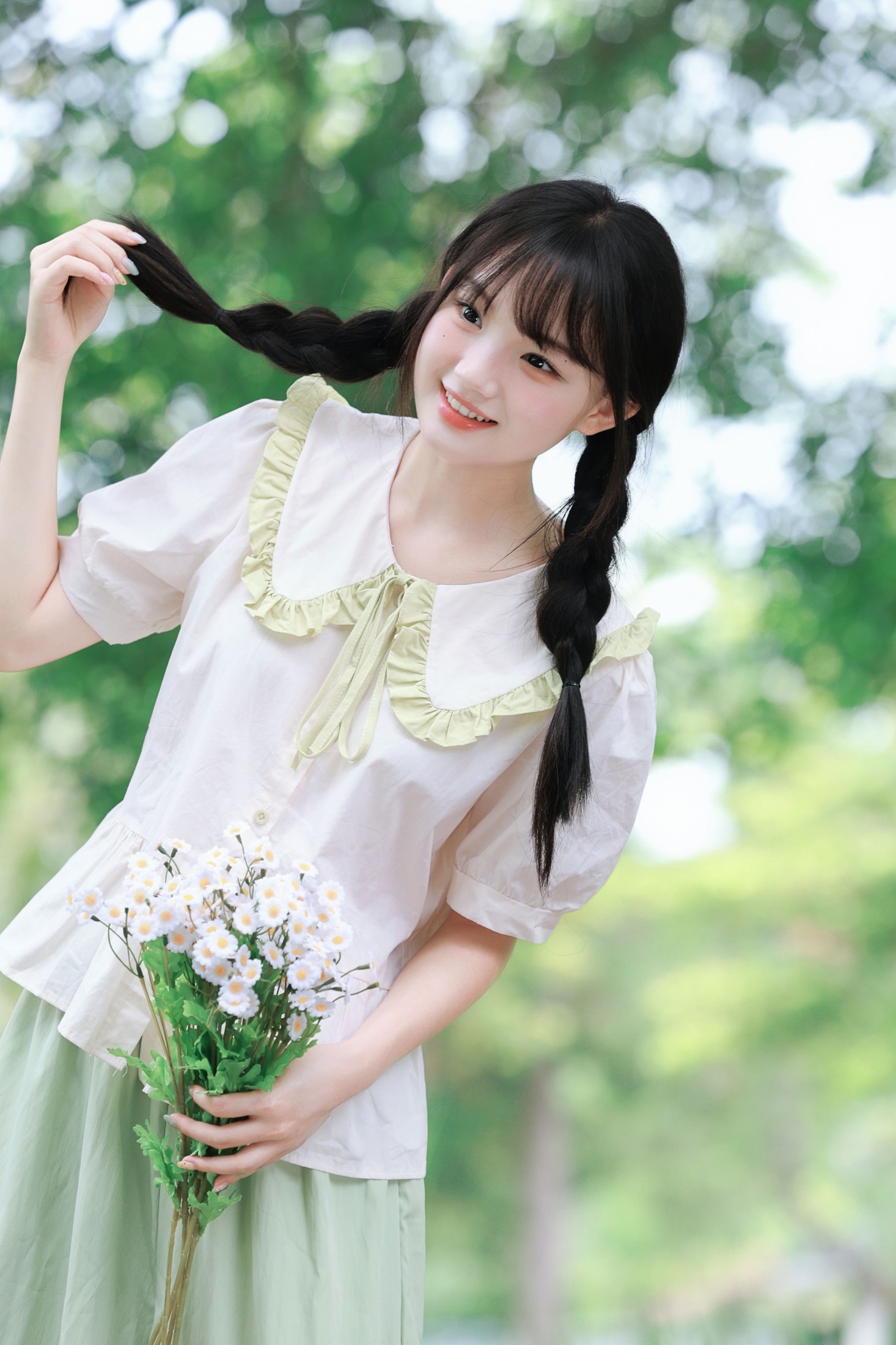 图片[1] - 《双马尾与雏菊，解锁春日元气密码》[26P] - 机器猫次元 - 机器猫次元