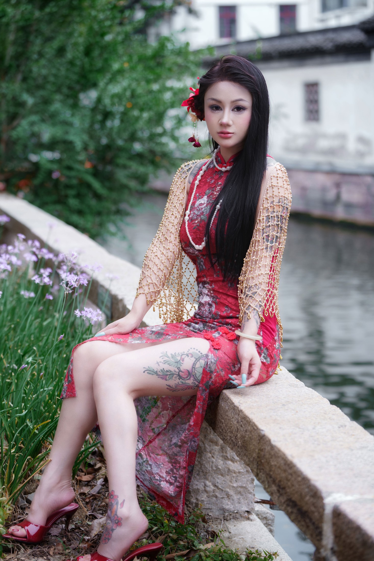 图片[2] - 《红色旗袍》[13P] - 机器猫次元 - 机器猫次元