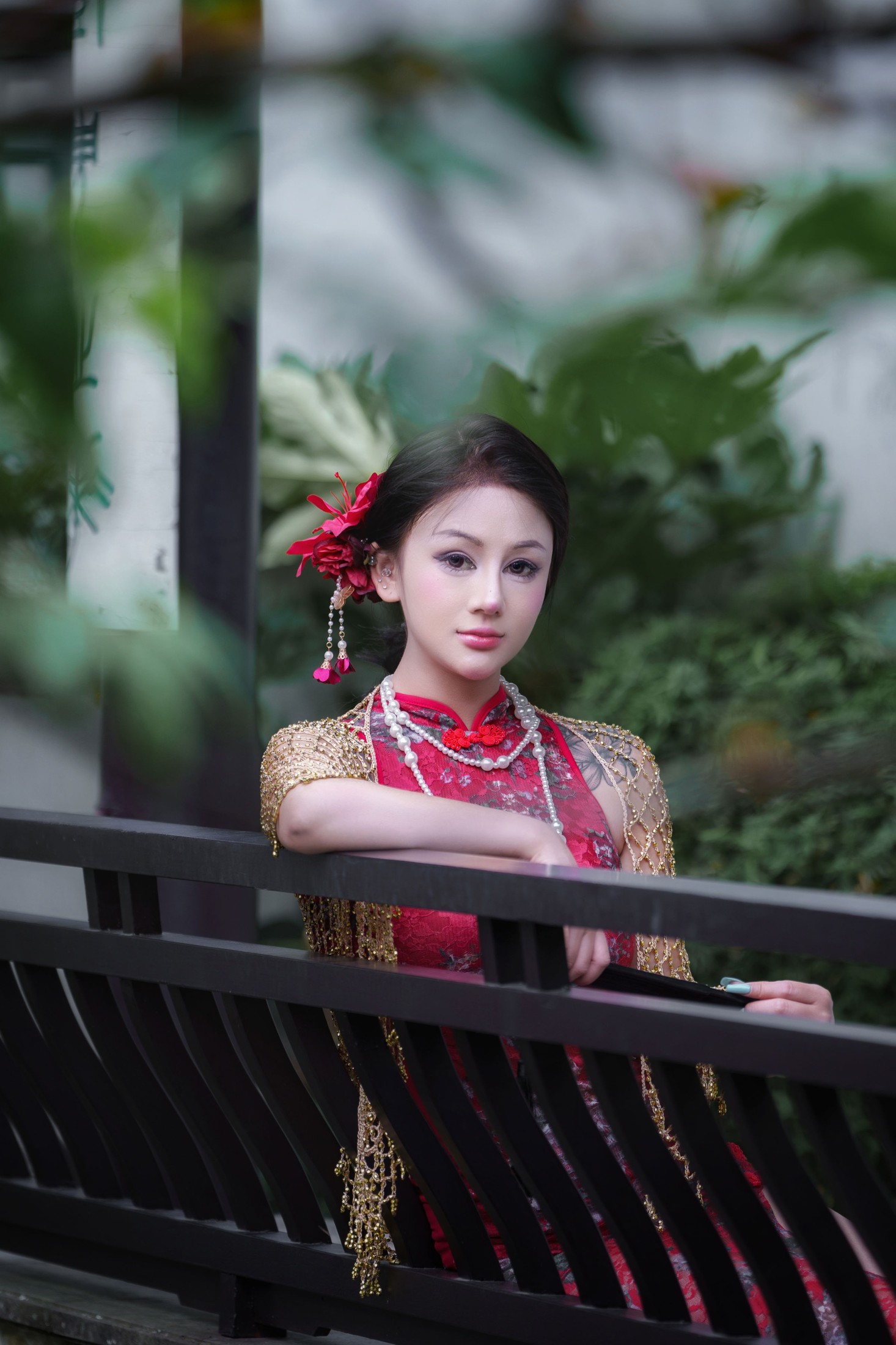 图片[8] - 《红色旗袍》[13P] - 机器猫次元 - 机器猫次元