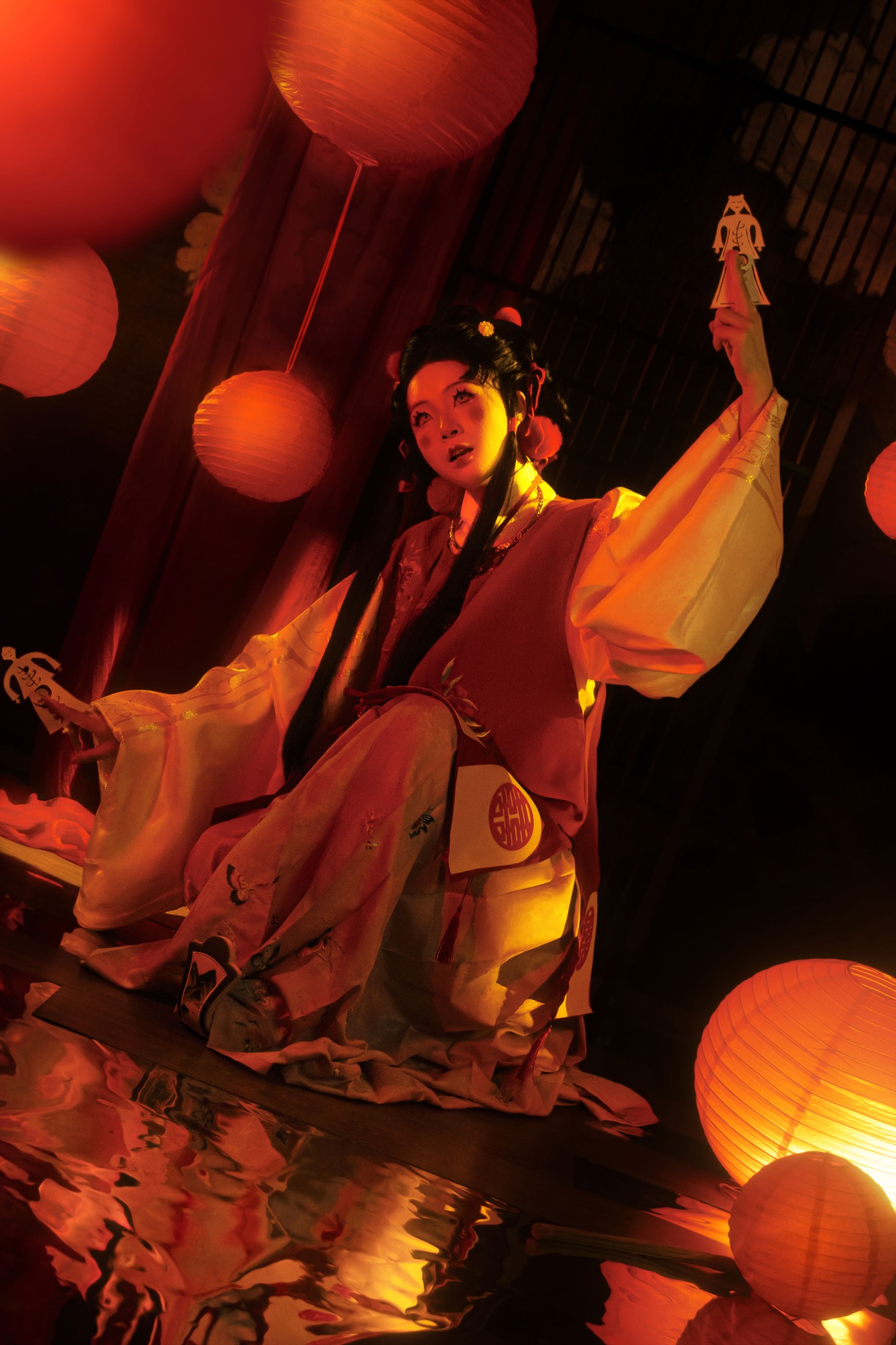 图片[1] - 《大红灯笼高高挂》[9P] - 机器猫次元 - 机器猫次元