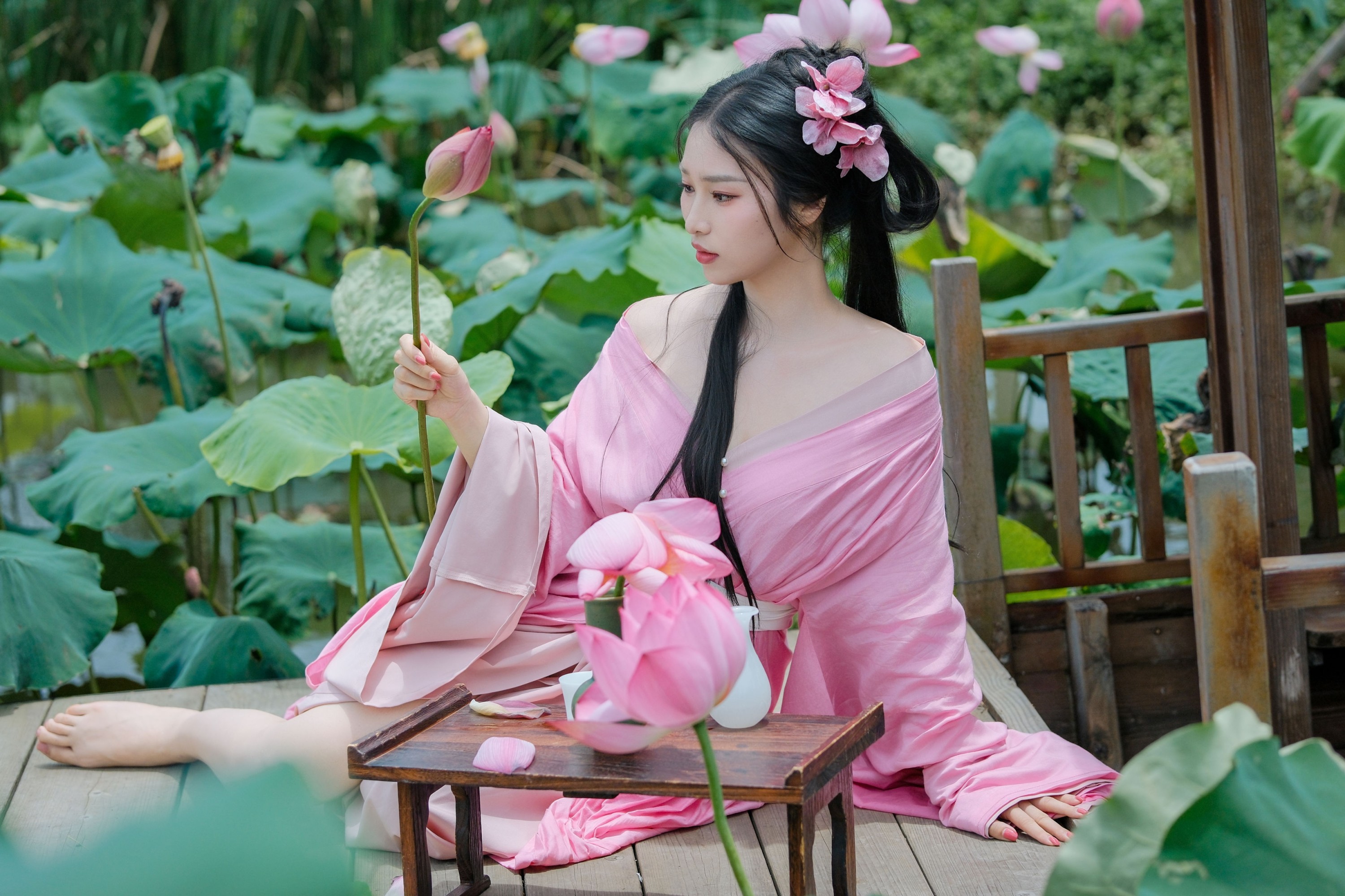 图片[5] - 《兴尽晚回舟，误入藕花深处》[27P] - 机器猫次元 - 机器猫次元