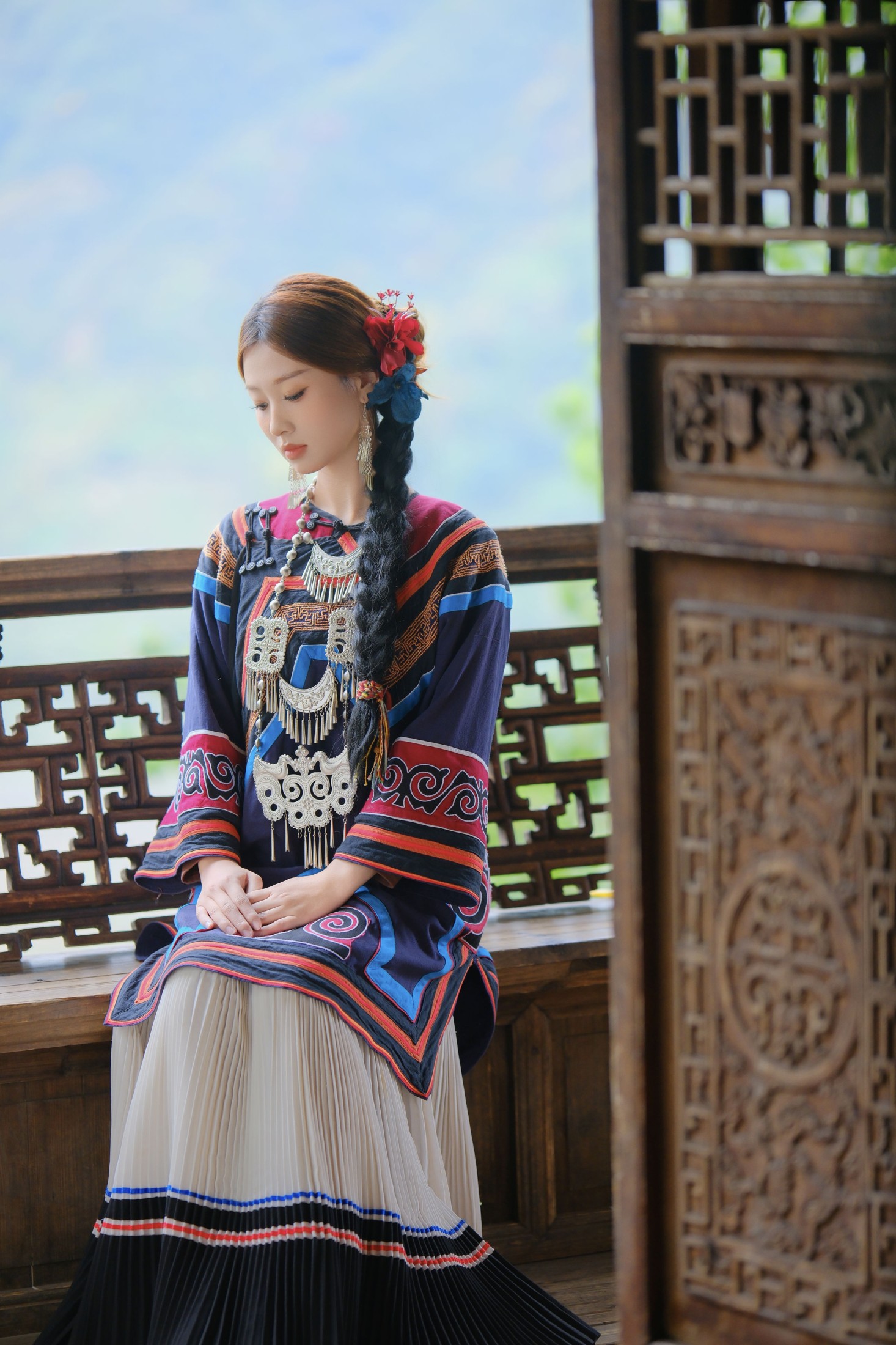 图片[1] - 《彝族姑娘～月亮的女儿》[28P] - 机器猫次元 - 机器猫次元