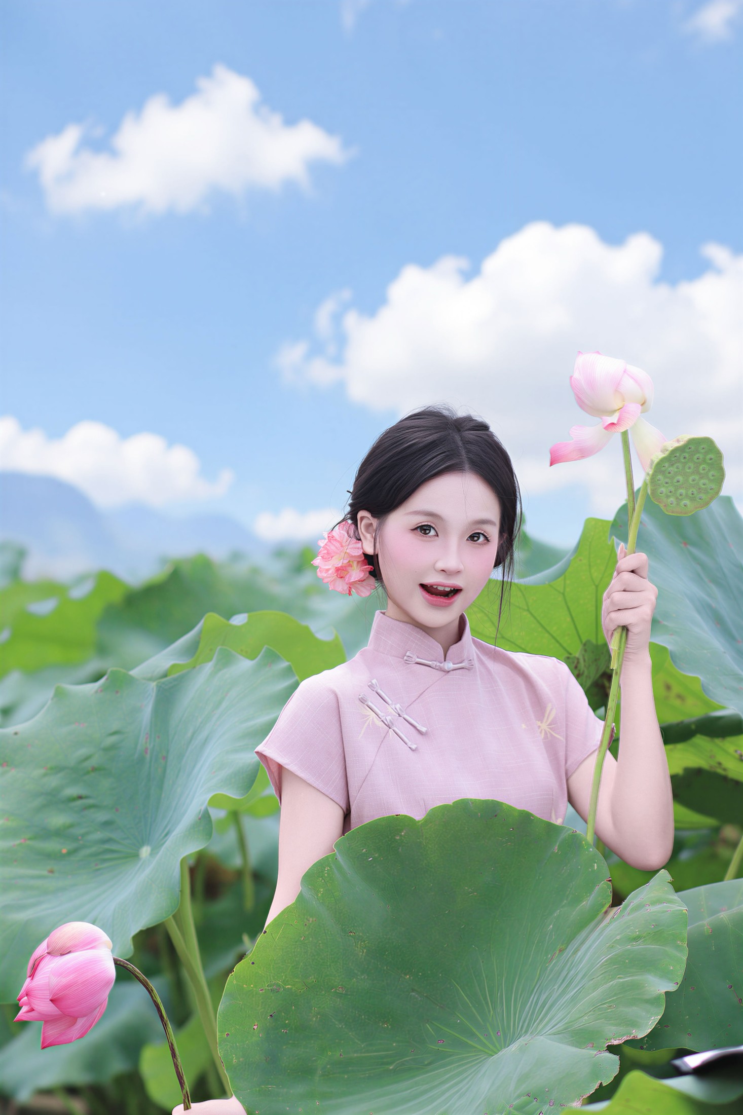 图片[5] - 《荷花小精灵‍️》[21P] - 机器猫次元 - 机器猫次元