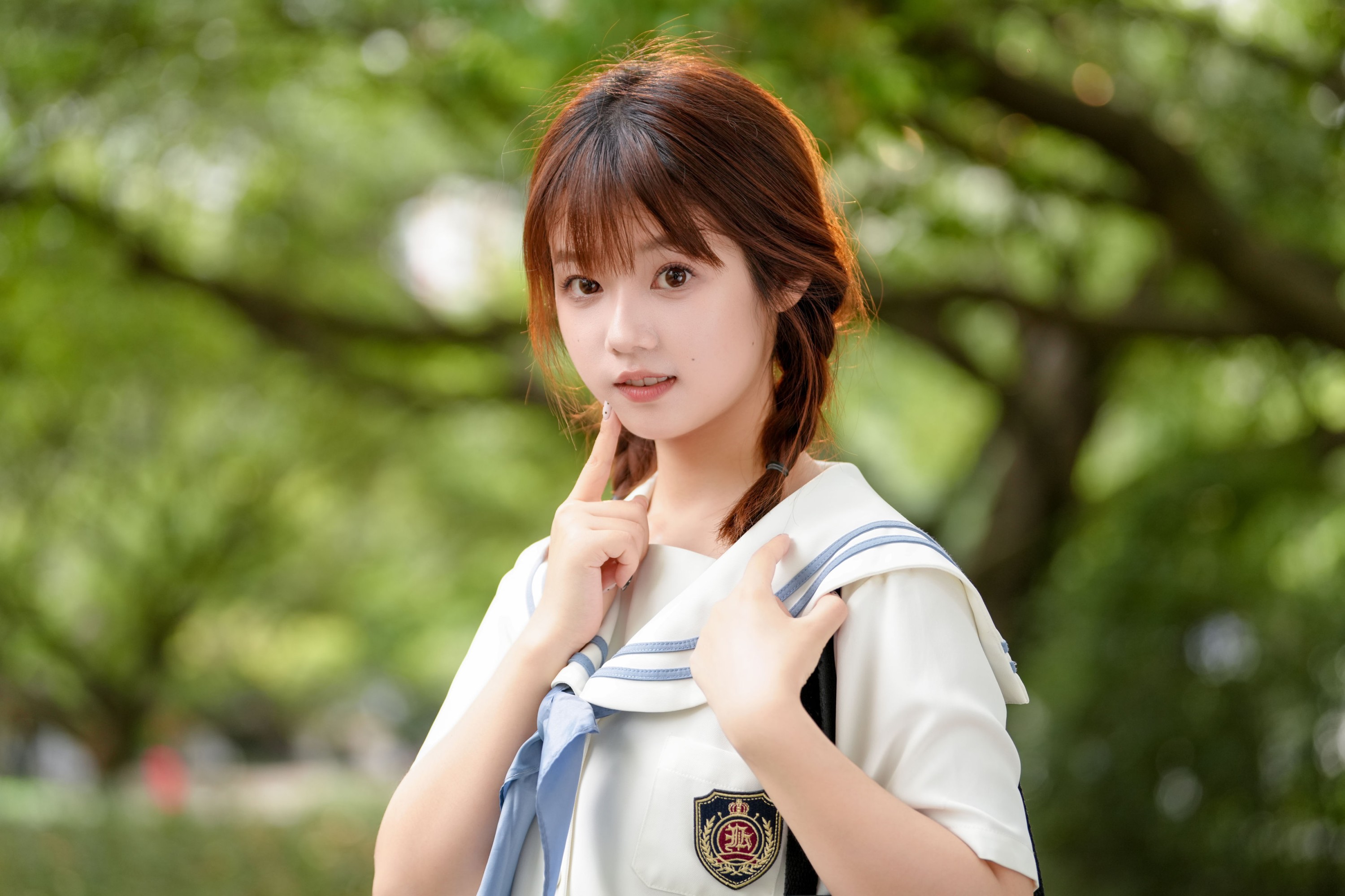 图片[1] - 《JK 甜妹 | 阳光是最好的滤镜️》[26P] - 机器猫次元 - 机器猫次元
