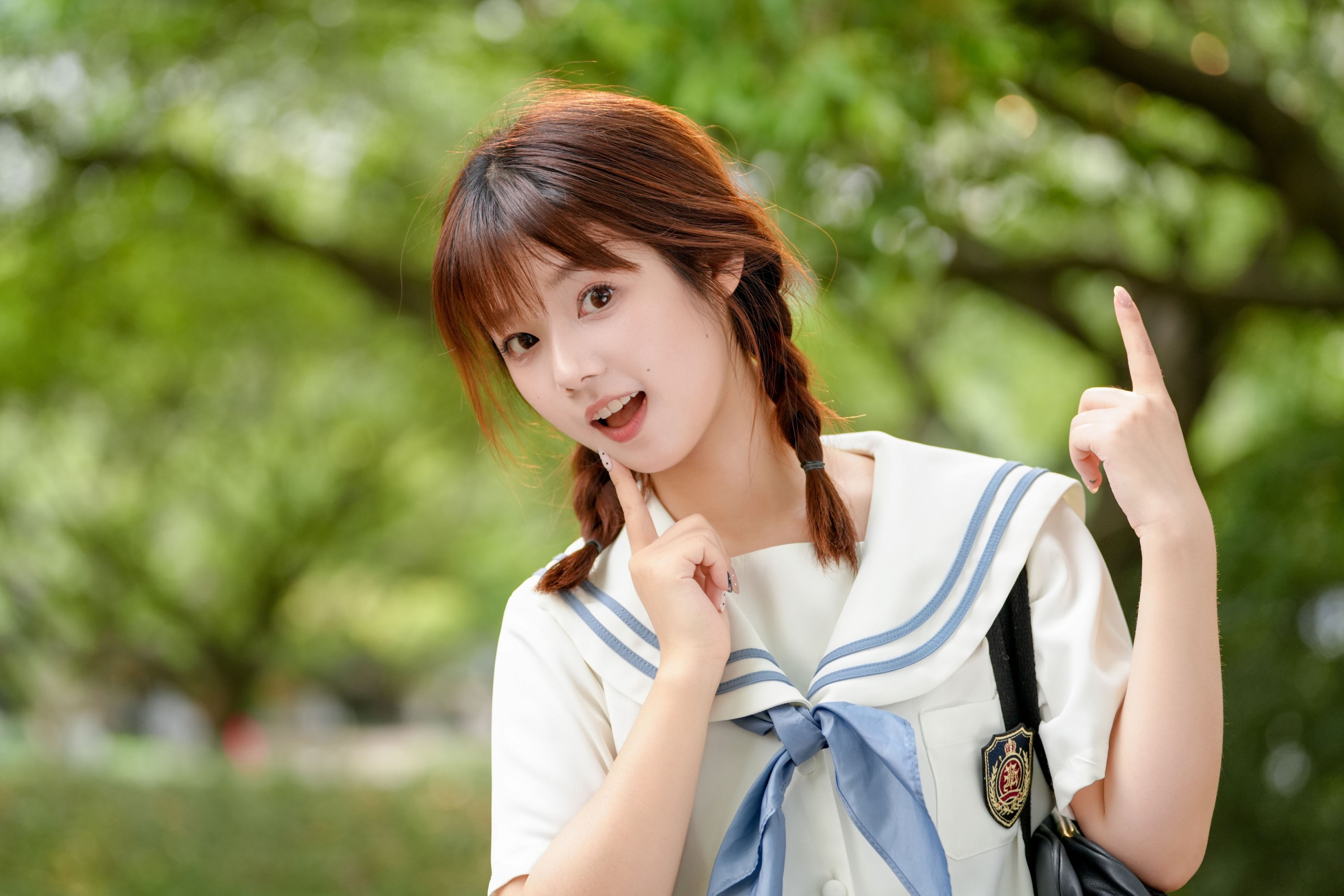 图片[3] - 《JK 甜妹 | 阳光是最好的滤镜️》[26P] - 机器猫次元 - 机器猫次元