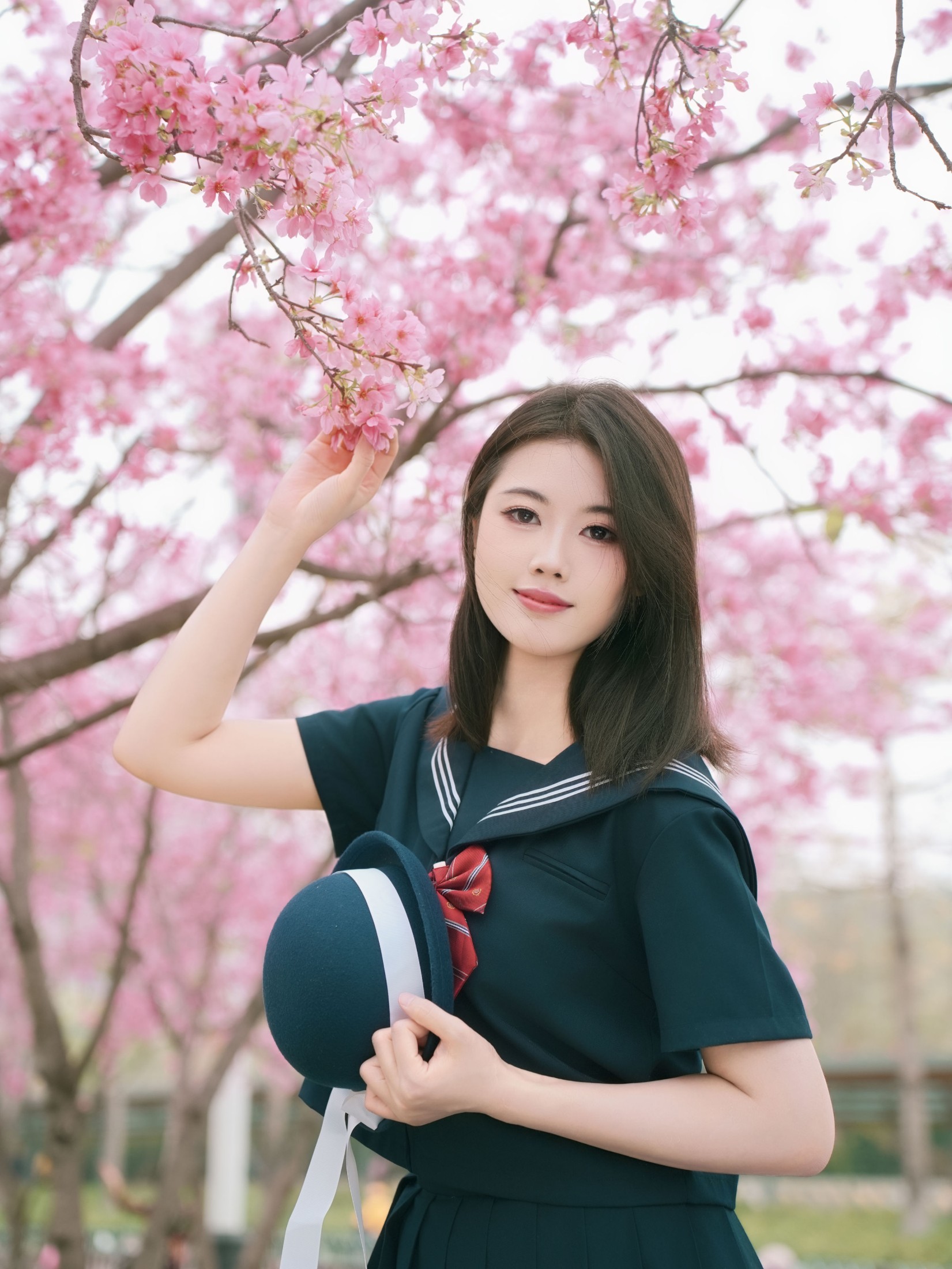 图片[1] - 《樱花与jk》[12P] - 机器猫次元 - 机器猫次元