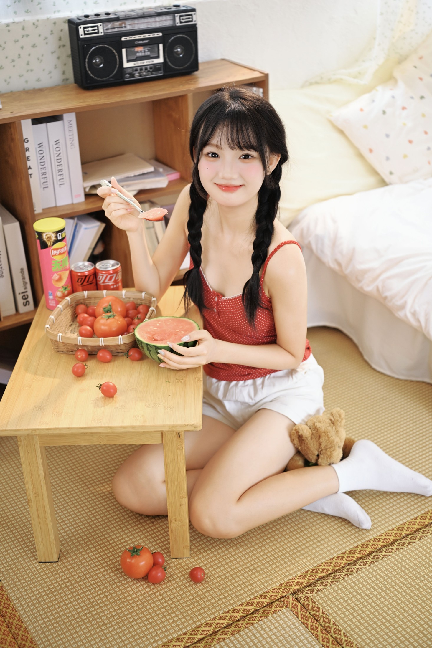 图片[4] - 《她的笑，比西瓜汽水更清爽》[28P] - 机器猫次元 - 机器猫次元
