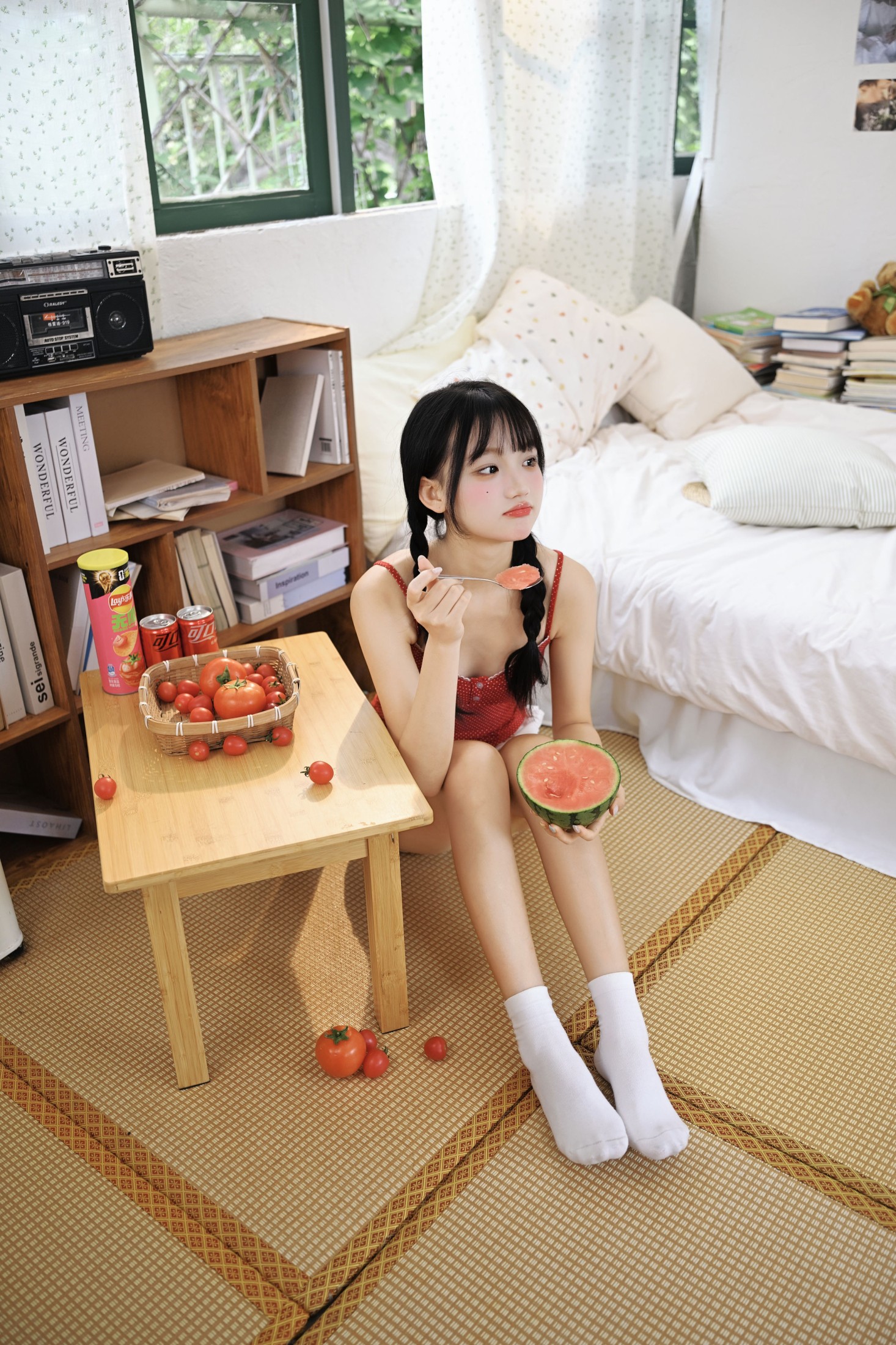 图片[2] - 《她的笑，比西瓜汽水更清爽》[28P] - 机器猫次元 - 机器猫次元