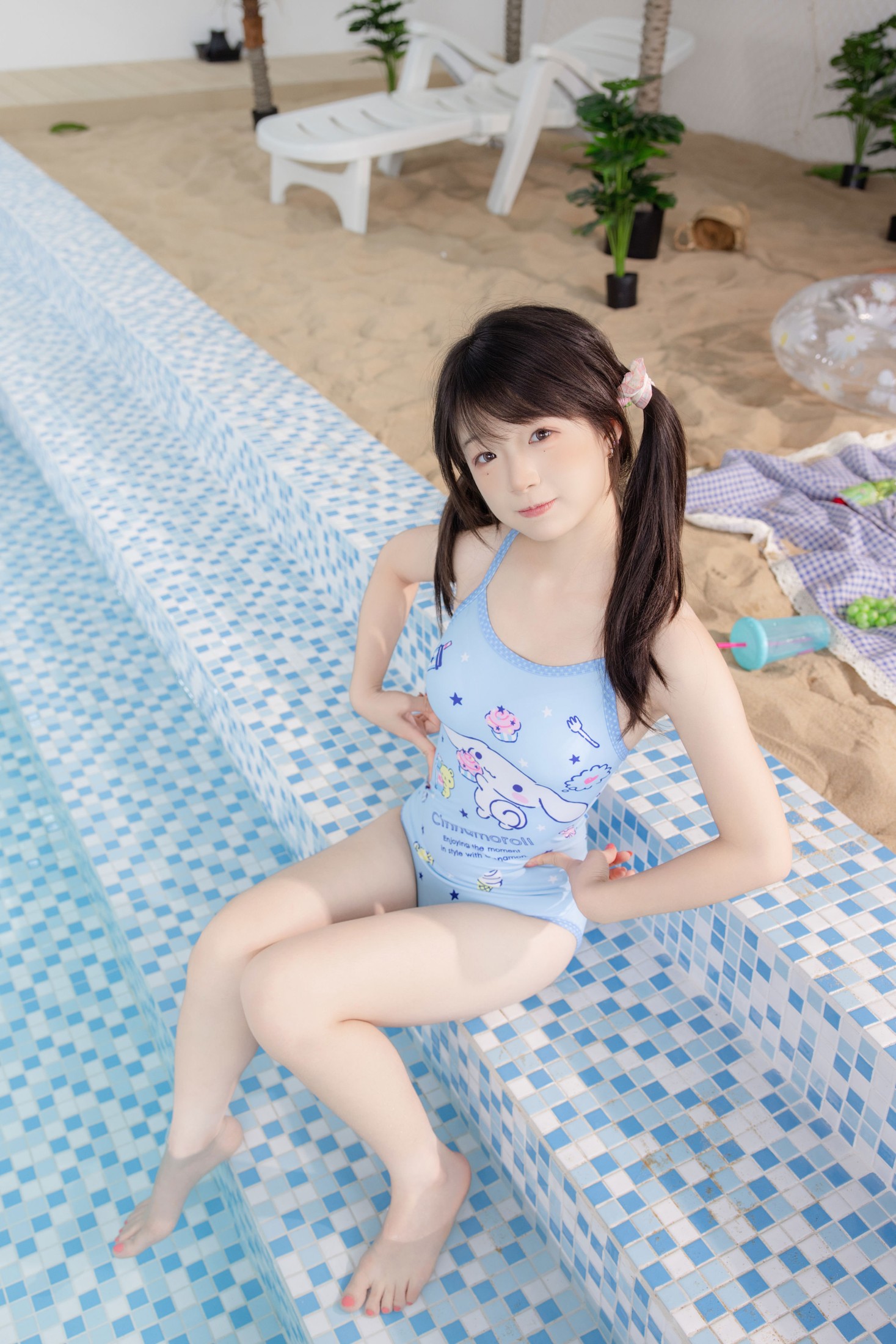 图片[2] - 《泳池里的玉桂狗少女，甜度超标啦》[9P] - 机器猫次元 - 机器猫次元
