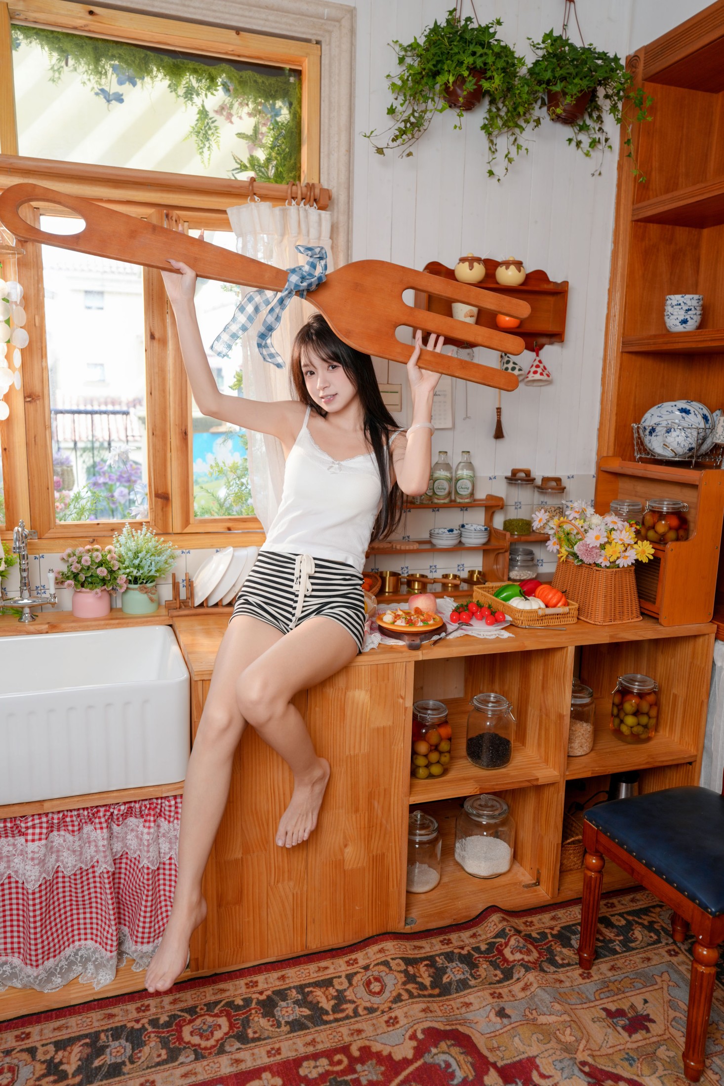 图片[8] - 《厨房纯欲少女写真》[21P] - 机器猫次元 - 机器猫次元