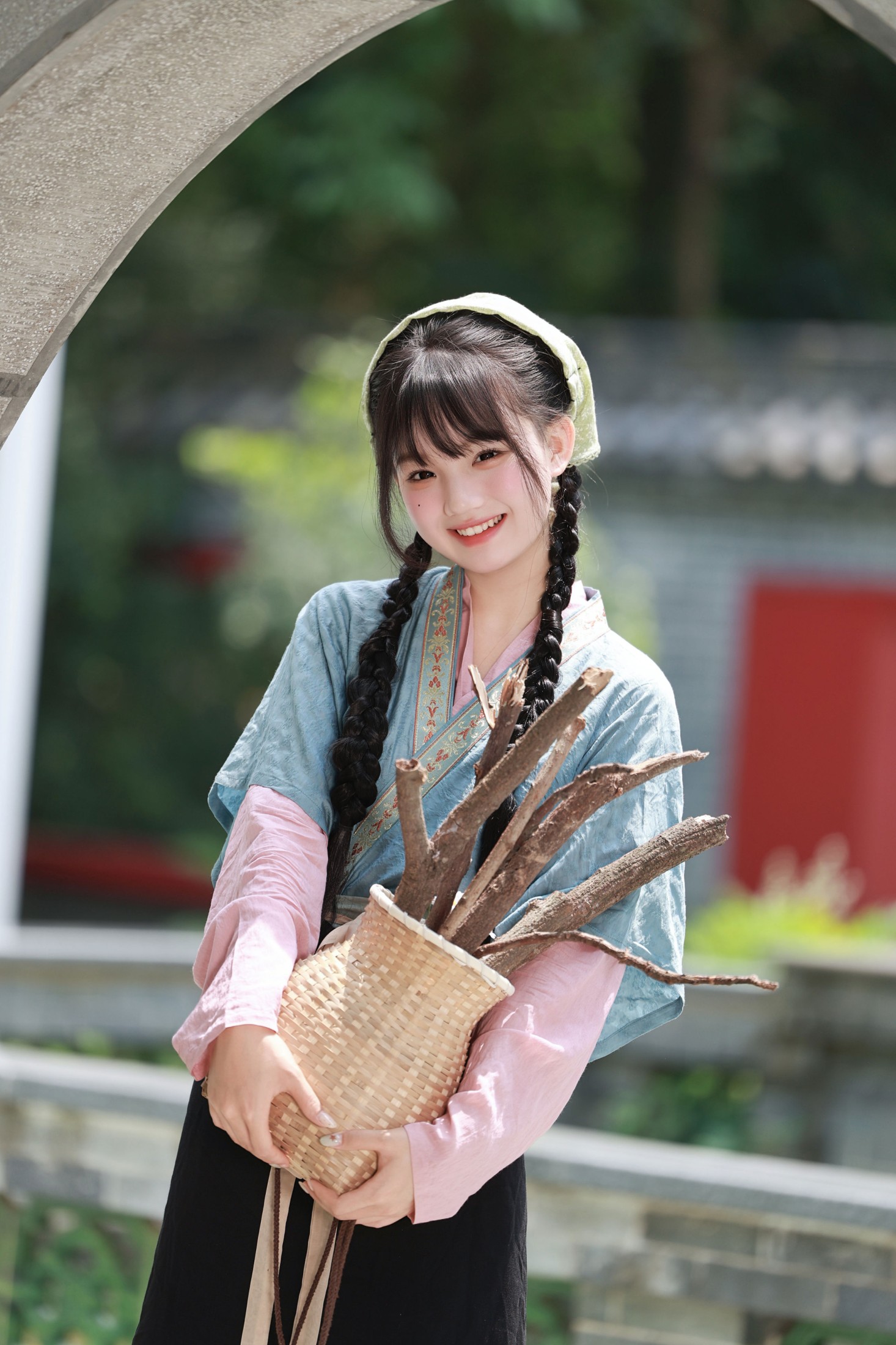 图片[7] - 《古庭院的午后，小村少女的时光》[14P] - 机器猫次元 - 机器猫次元