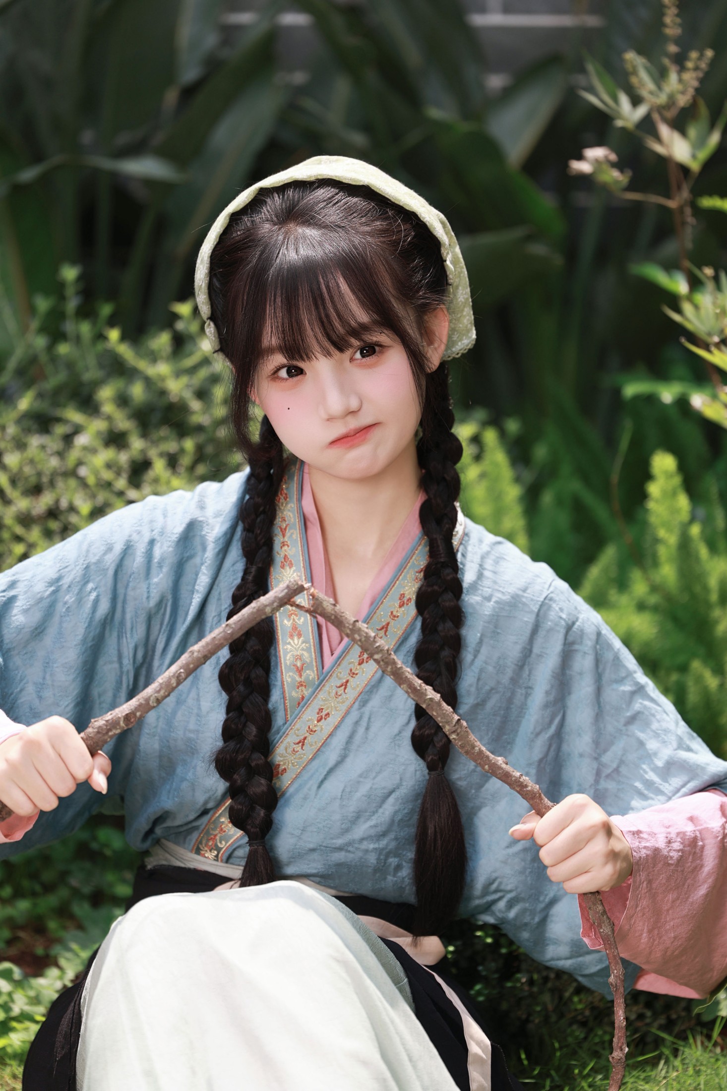 图片[3] - 《古庭院的午后，小村少女的时光》[14P] - 机器猫次元 - 机器猫次元