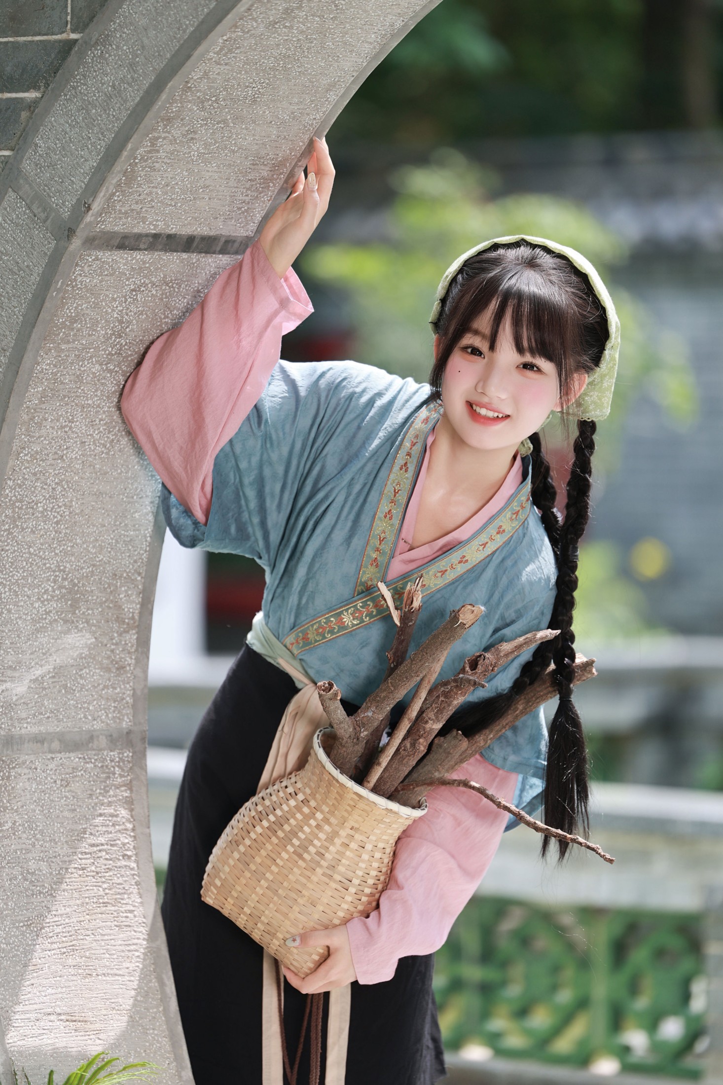 图片[8] - 《古庭院的午后，小村少女的时光》[14P] - 机器猫次元 - 机器猫次元