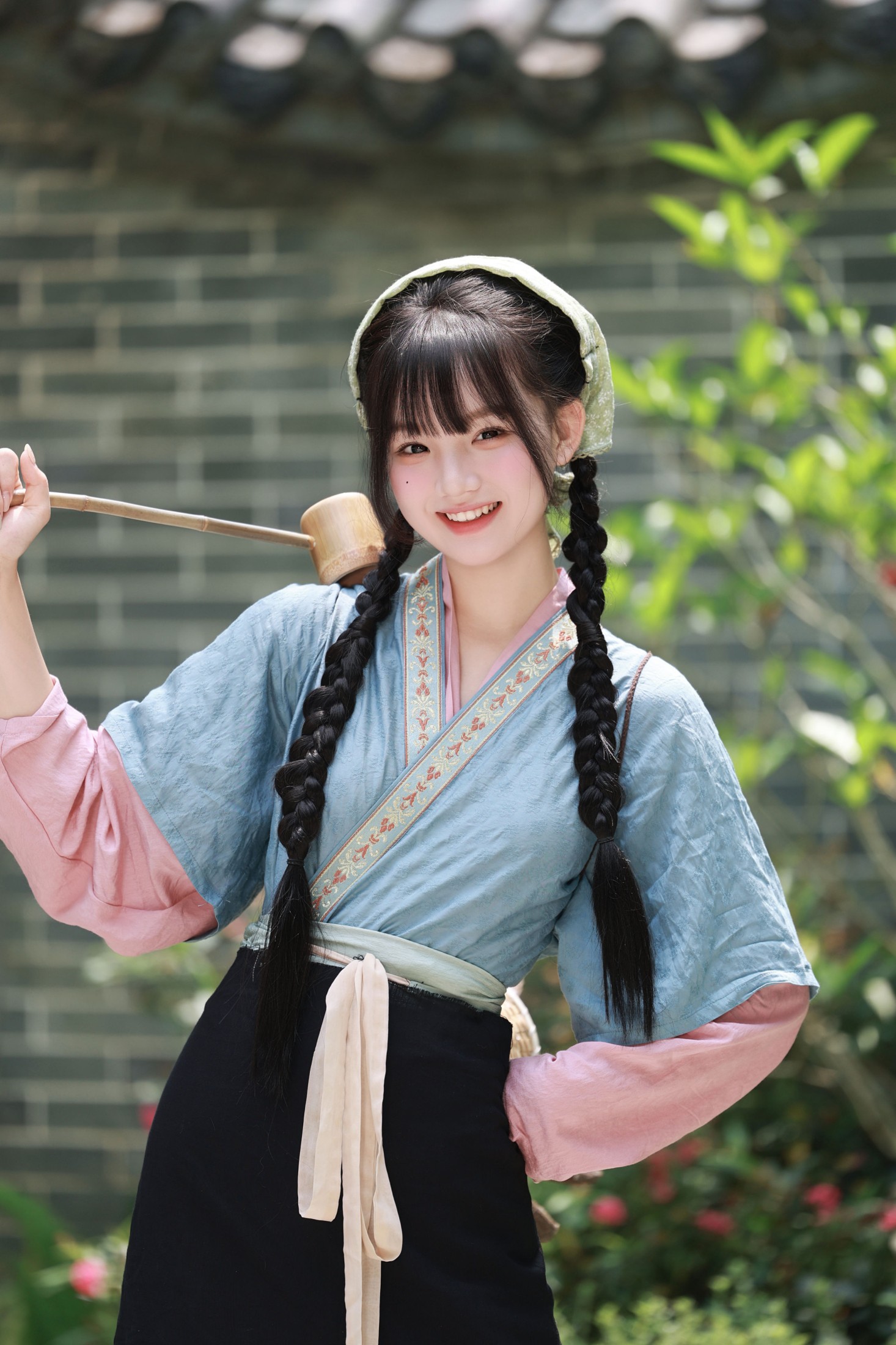 图片[1] - 《古庭院的午后，小村少女的时光》[14P] - 机器猫次元 - 机器猫次元