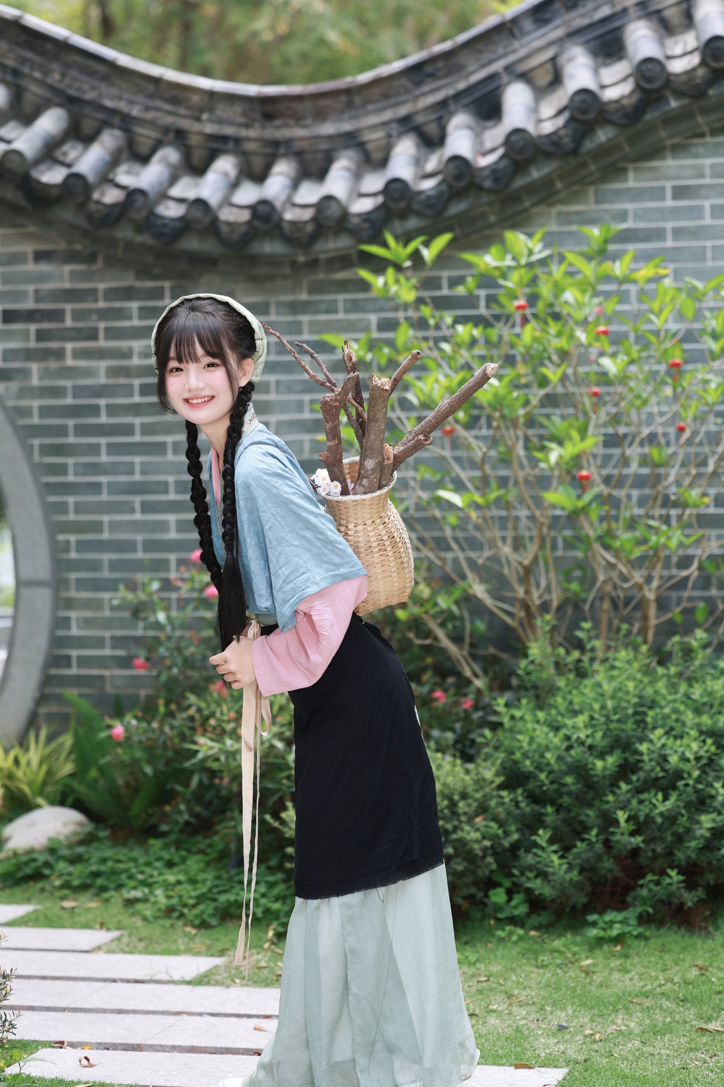图片[2] - 《古庭院的午后，小村少女的时光》[14P] - 机器猫次元 - 机器猫次元