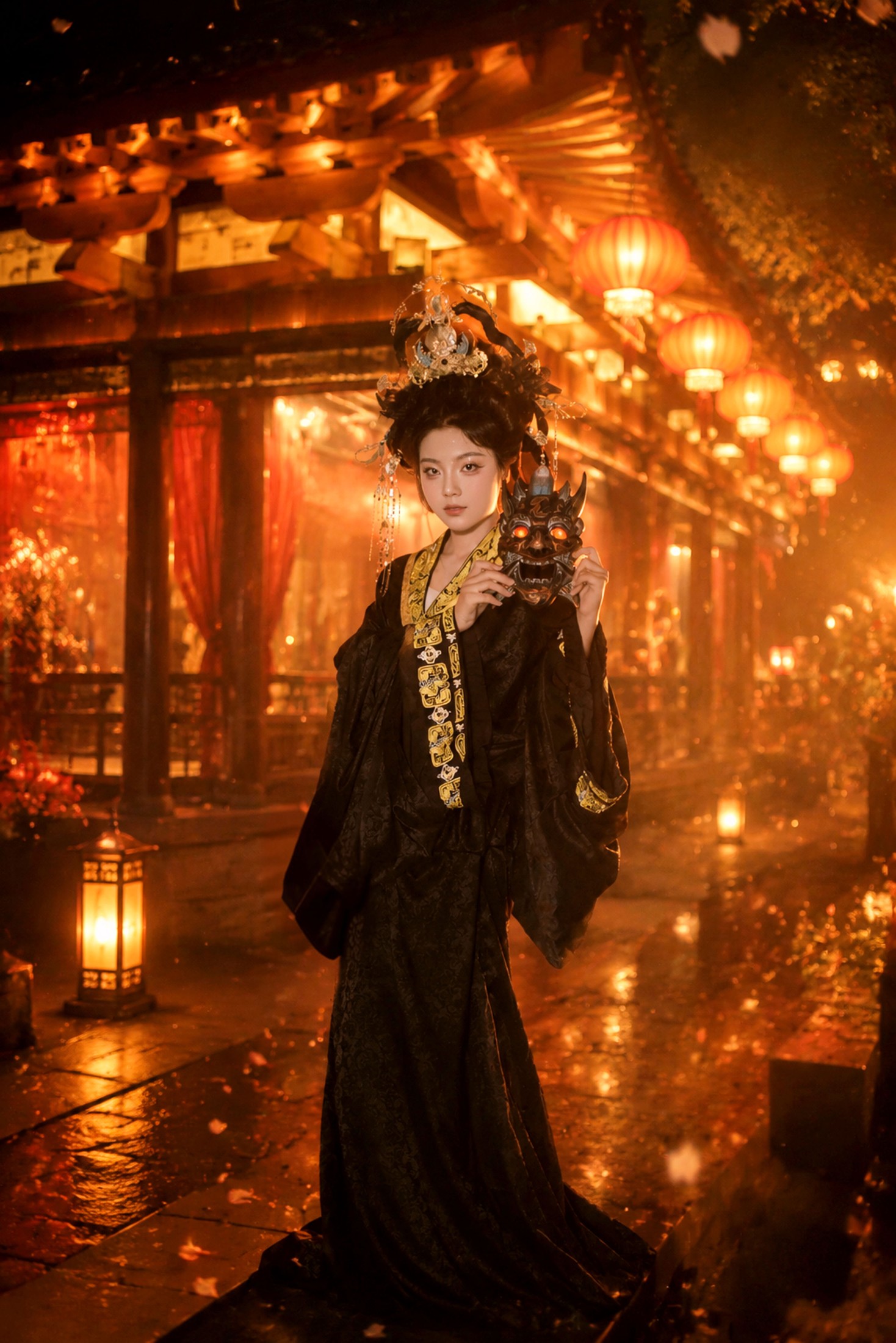 图片[1] - 《夜阙执剑，墨色惊鸿》[9P] - 机器猫次元 - 机器猫次元