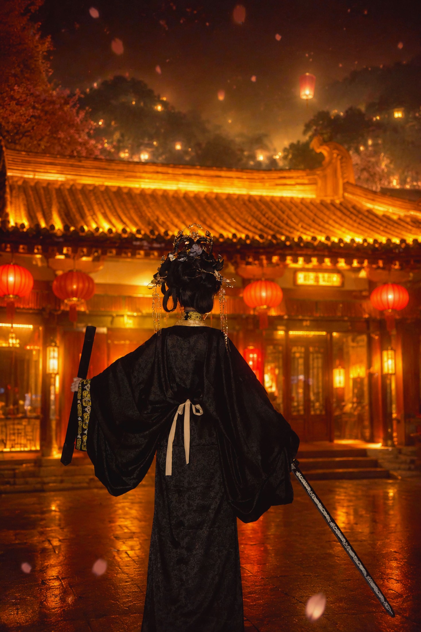 图片[3] - 《夜阙执剑，墨色惊鸿》[9P] - 机器猫次元 - 机器猫次元