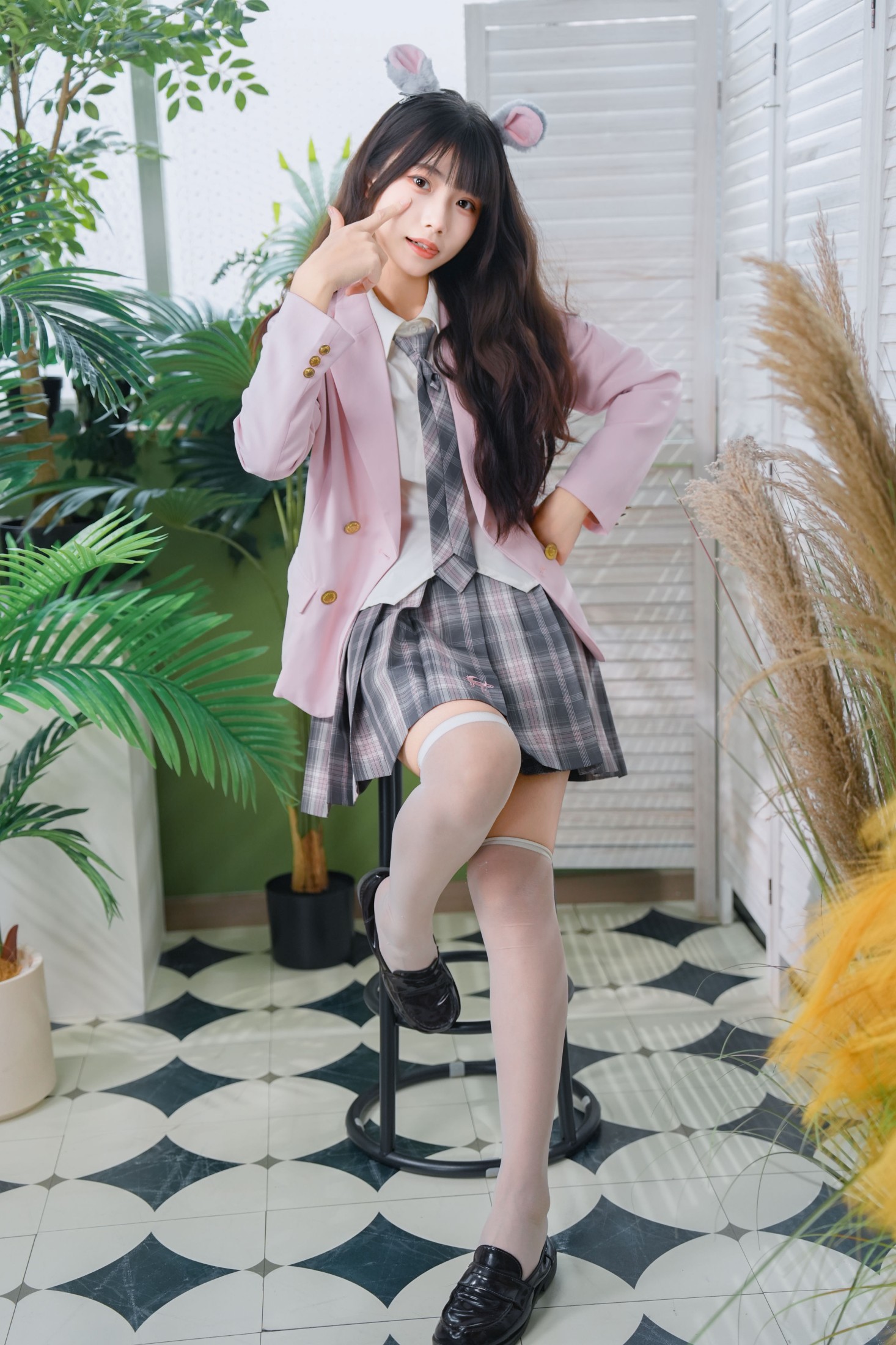 图片[8] - 《粉色JK装》[28P] - 机器猫次元 - 机器猫次元