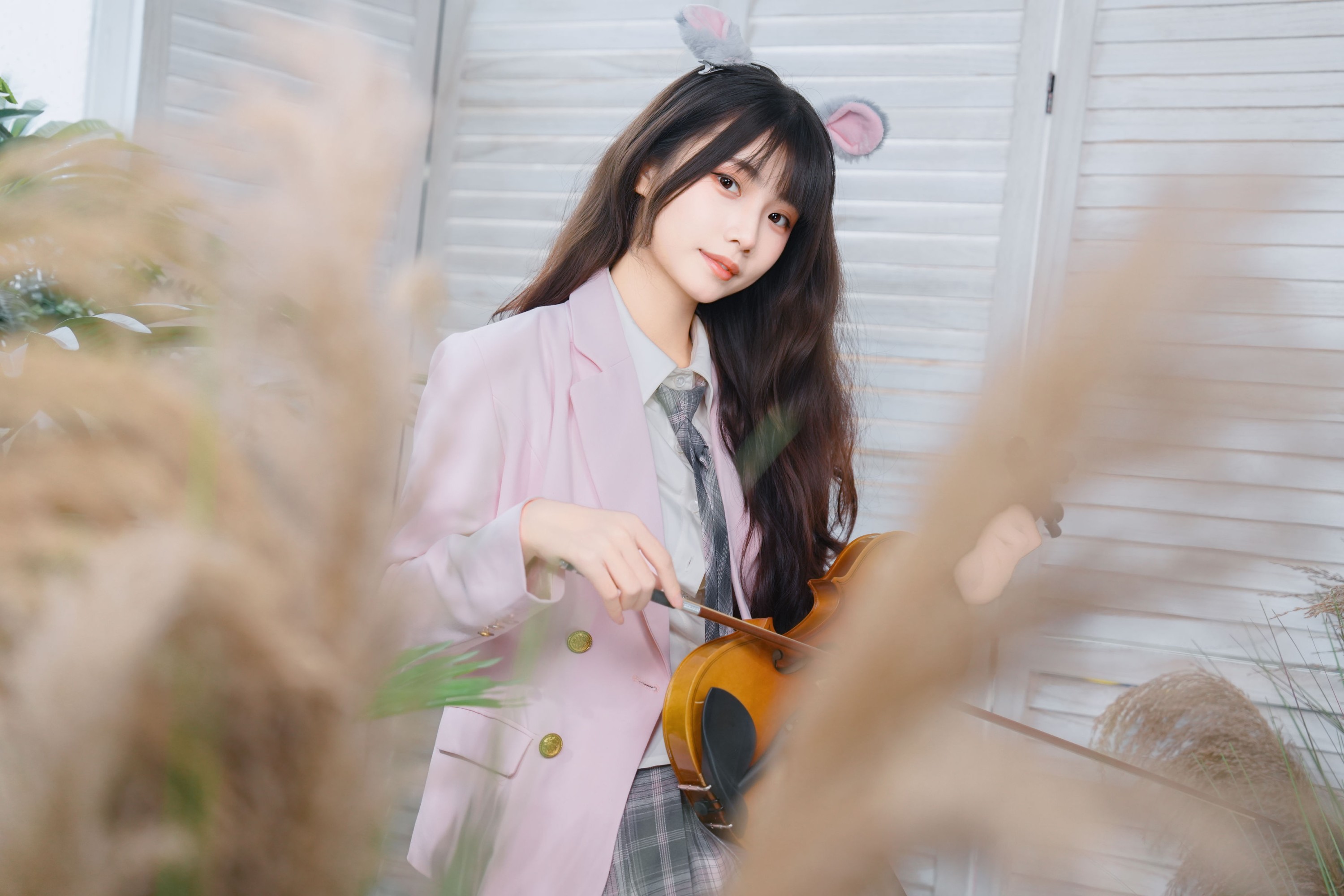 图片[4] - 《粉色JK装》[28P] - 机器猫次元 - 机器猫次元
