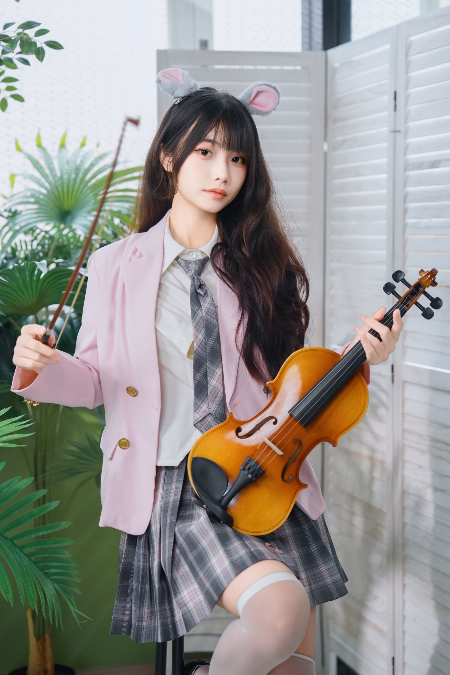 图片[1] - 《粉色JK装》[28P] - 机器猫次元 - 机器猫次元