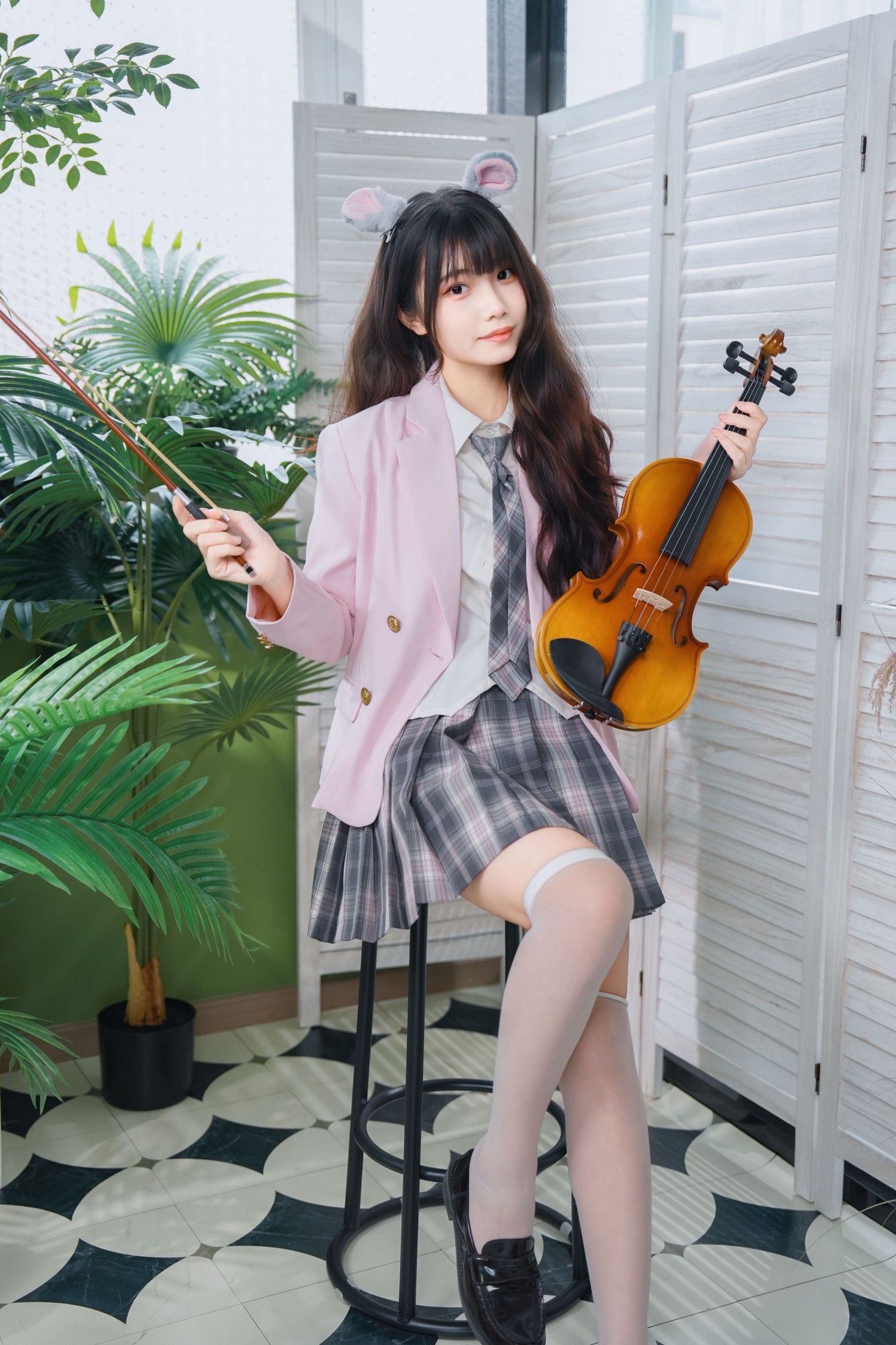 图片[3] - 《粉色JK装》[28P] - 机器猫次元 - 机器猫次元