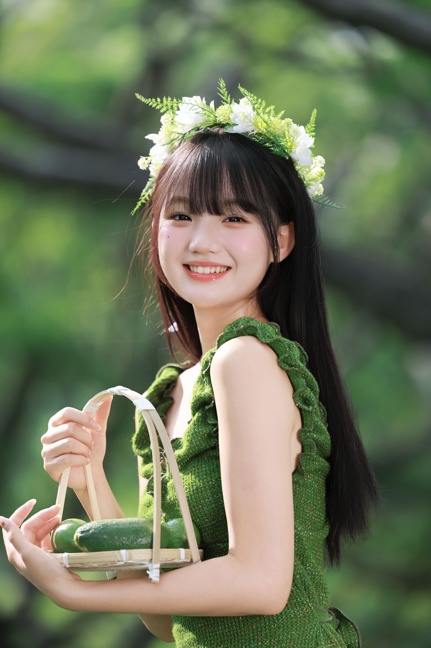 图片[7] - 《青草地的午后，少女与风的时光》[10P] - 机器猫次元 - 机器猫次元