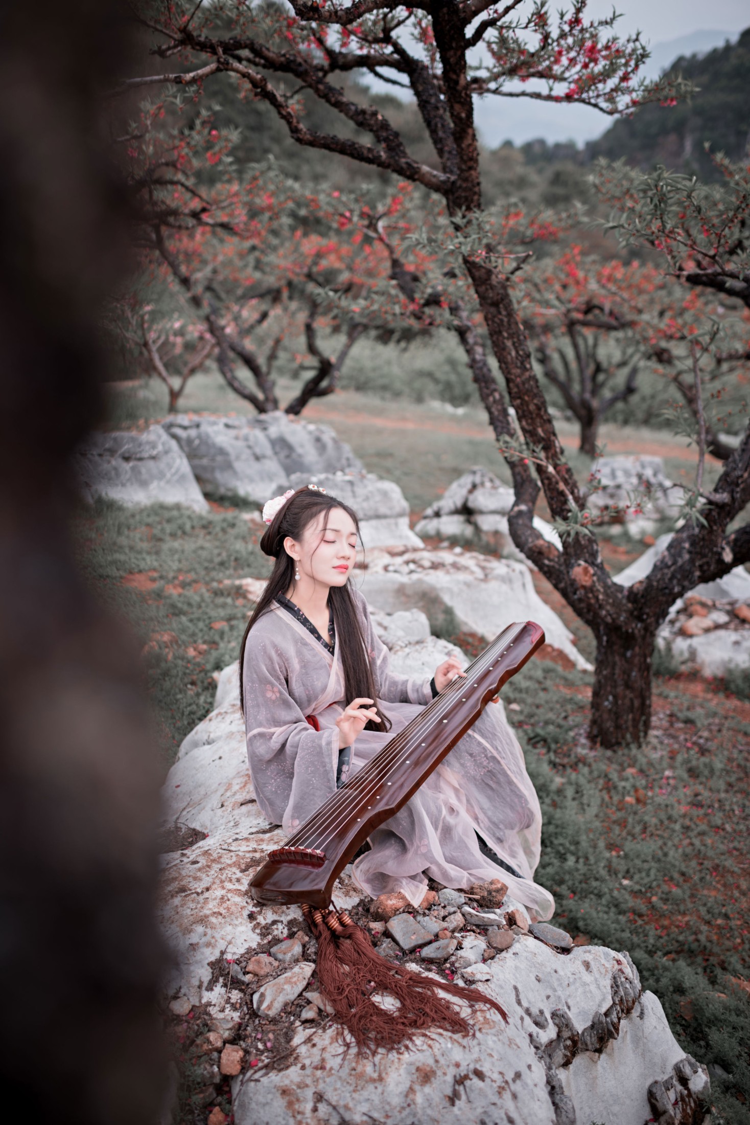 图片[6] - 《落花枕琴，醉卧山林》[11P] - 机器猫次元 - 机器猫次元