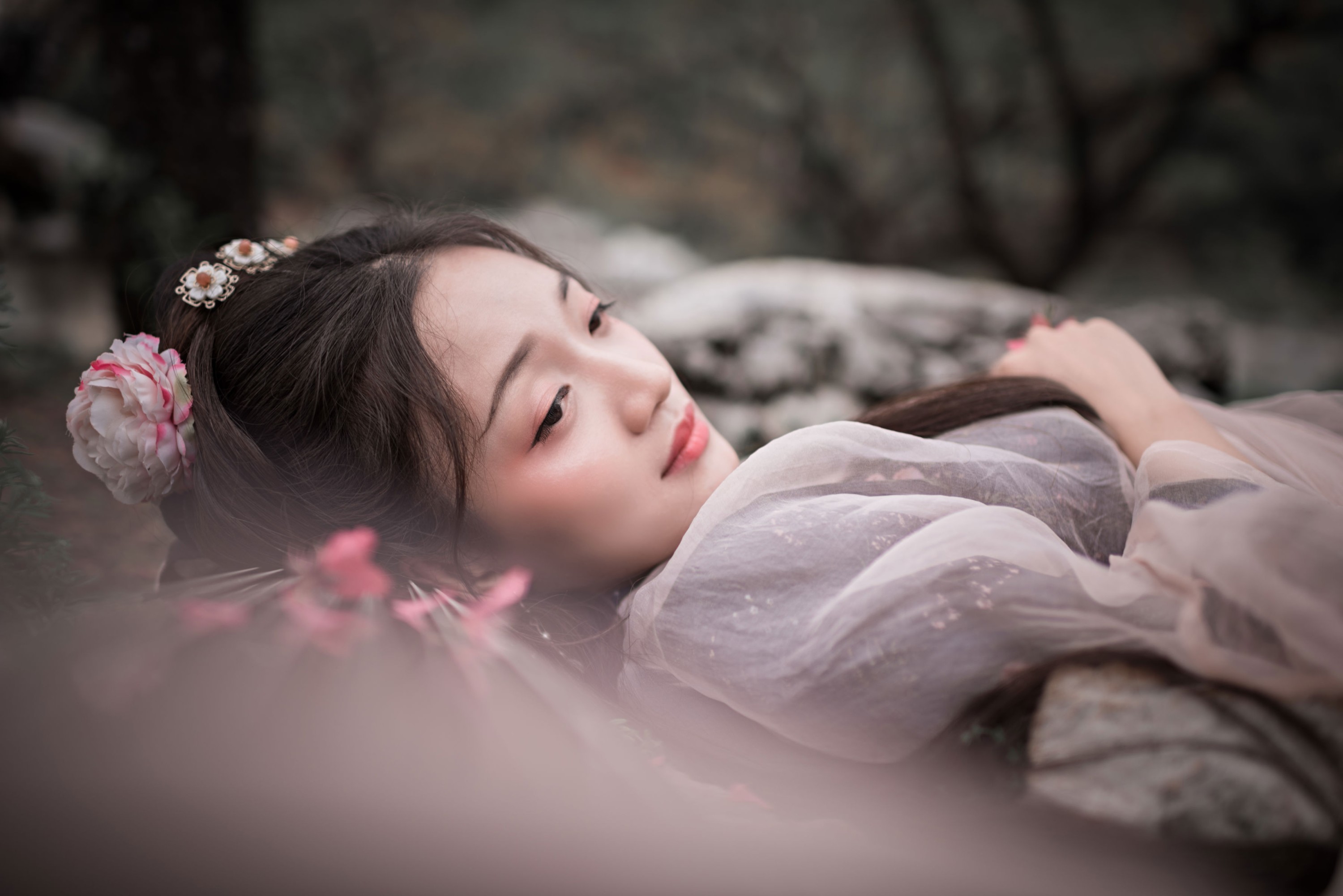 图片[2] - 《落花枕琴，醉卧山林》[11P] - 机器猫次元 - 机器猫次元