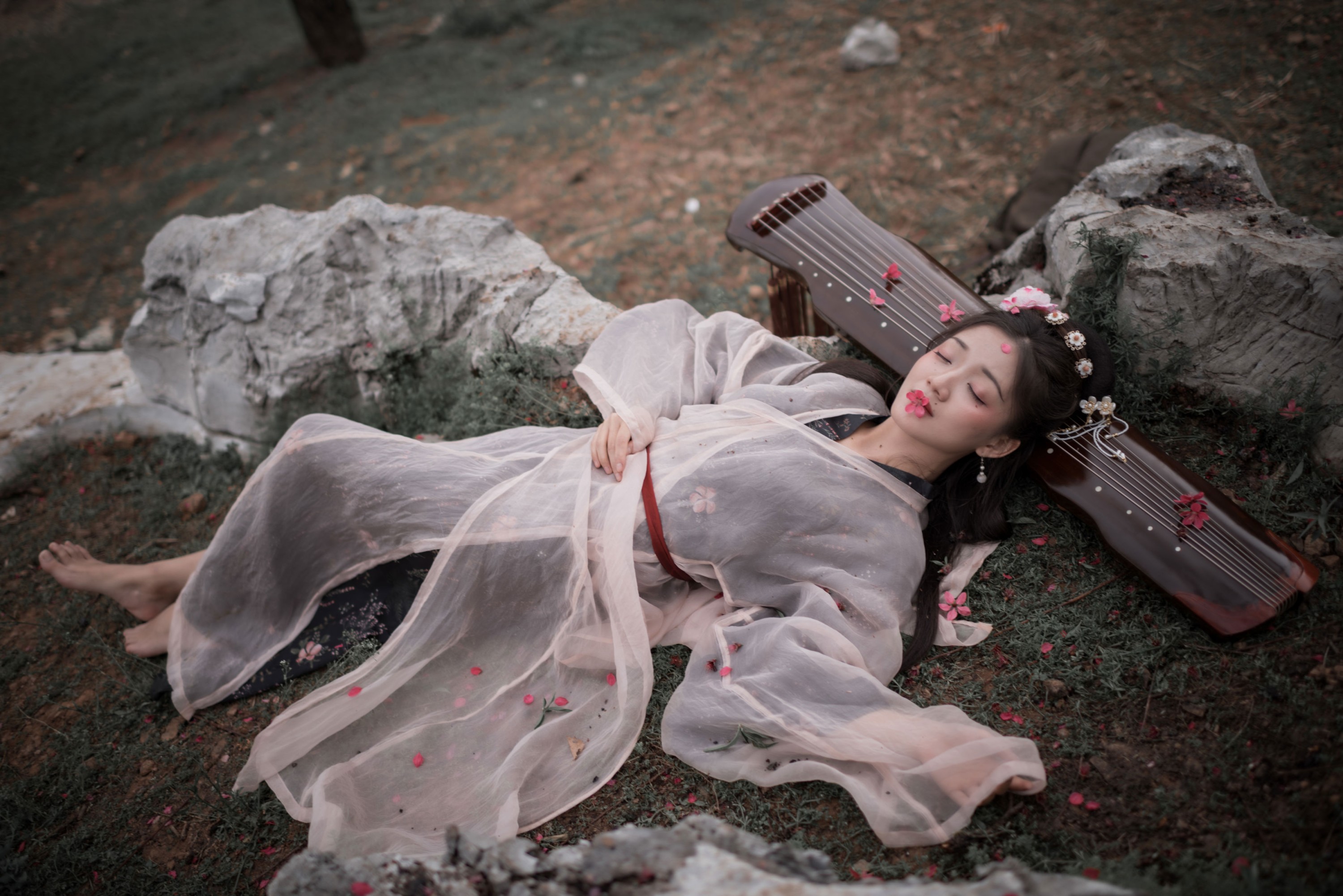 图片[8] - 《落花枕琴，醉卧山林》[11P] - 机器猫次元 - 机器猫次元
