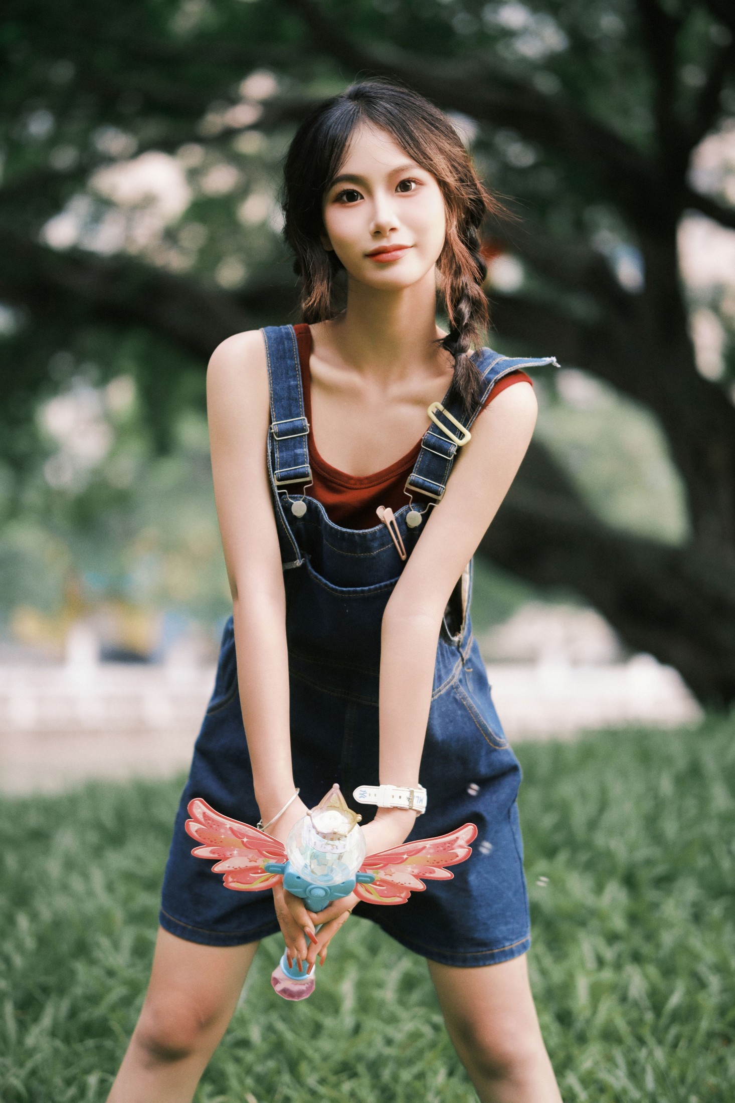 图片[3] - 《夏日公园少女氛围感》[12P] - 机器猫次元 - 机器猫次元