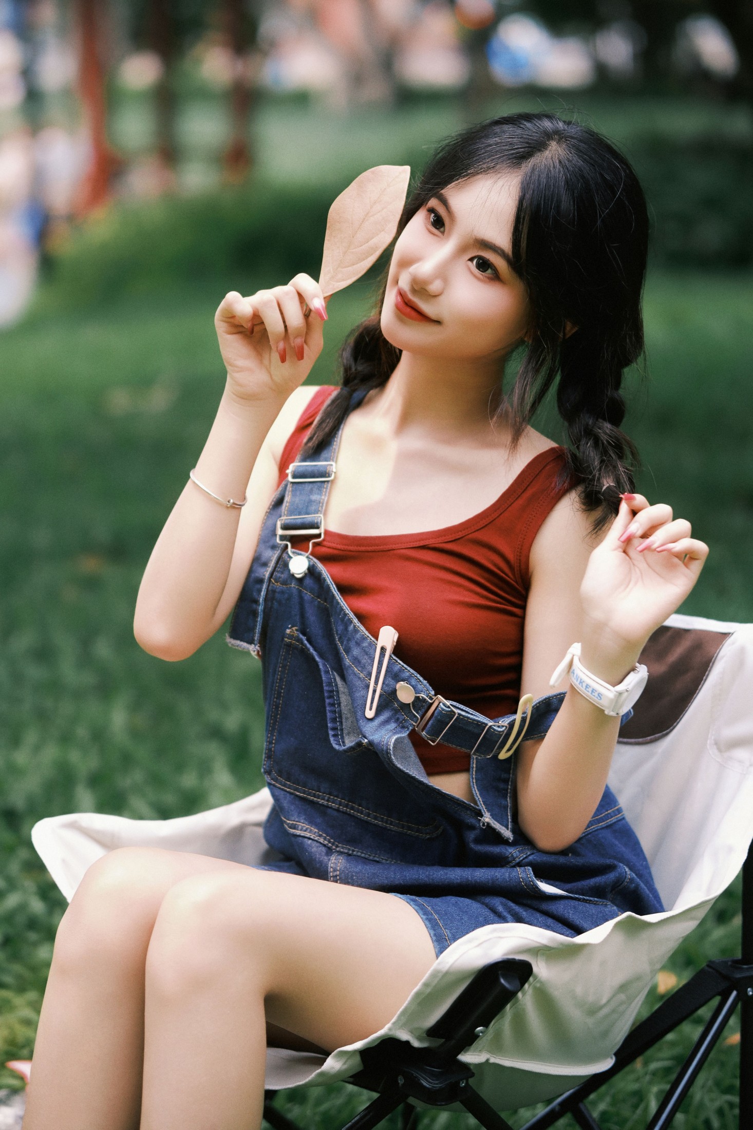 图片[7] - 《夏日公园少女氛围感》[12P] - 机器猫次元 - 机器猫次元
