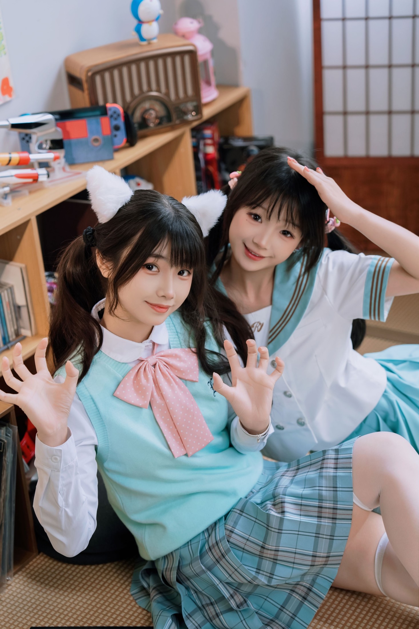 图片[1] - 《夏日JK双倍甜度》[14P] - 机器猫次元 - 机器猫次元