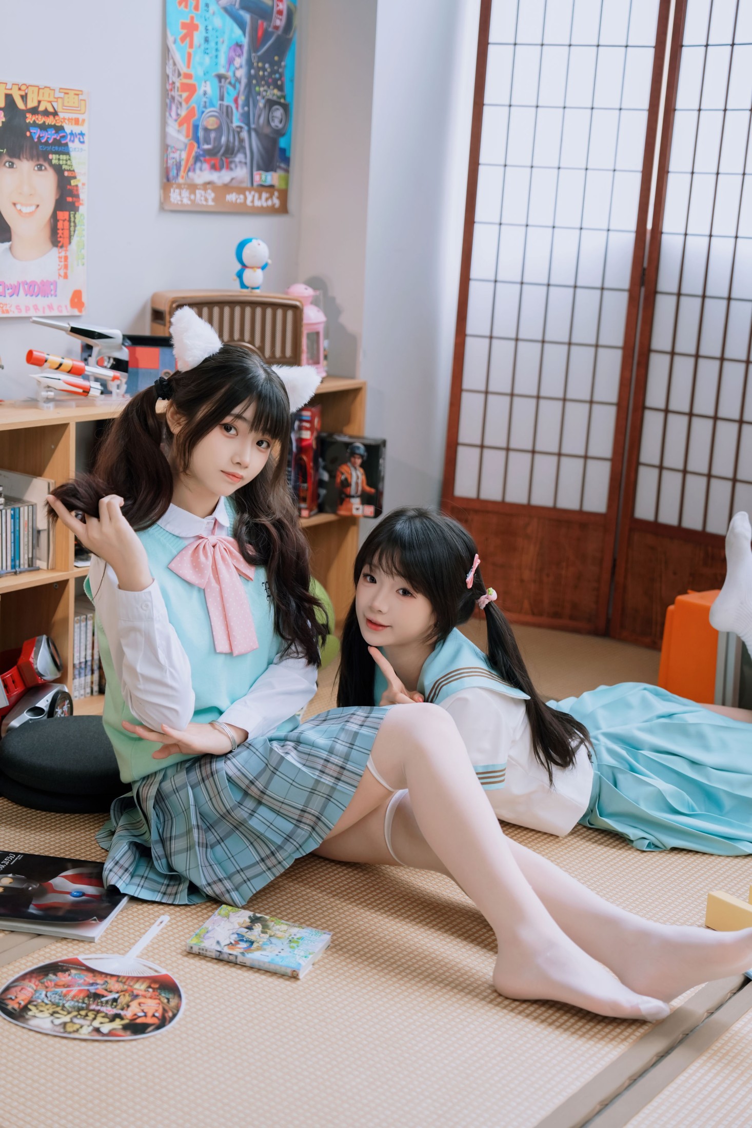 图片[4] - 《夏日JK双倍甜度》[14P] - 机器猫次元 - 机器猫次元