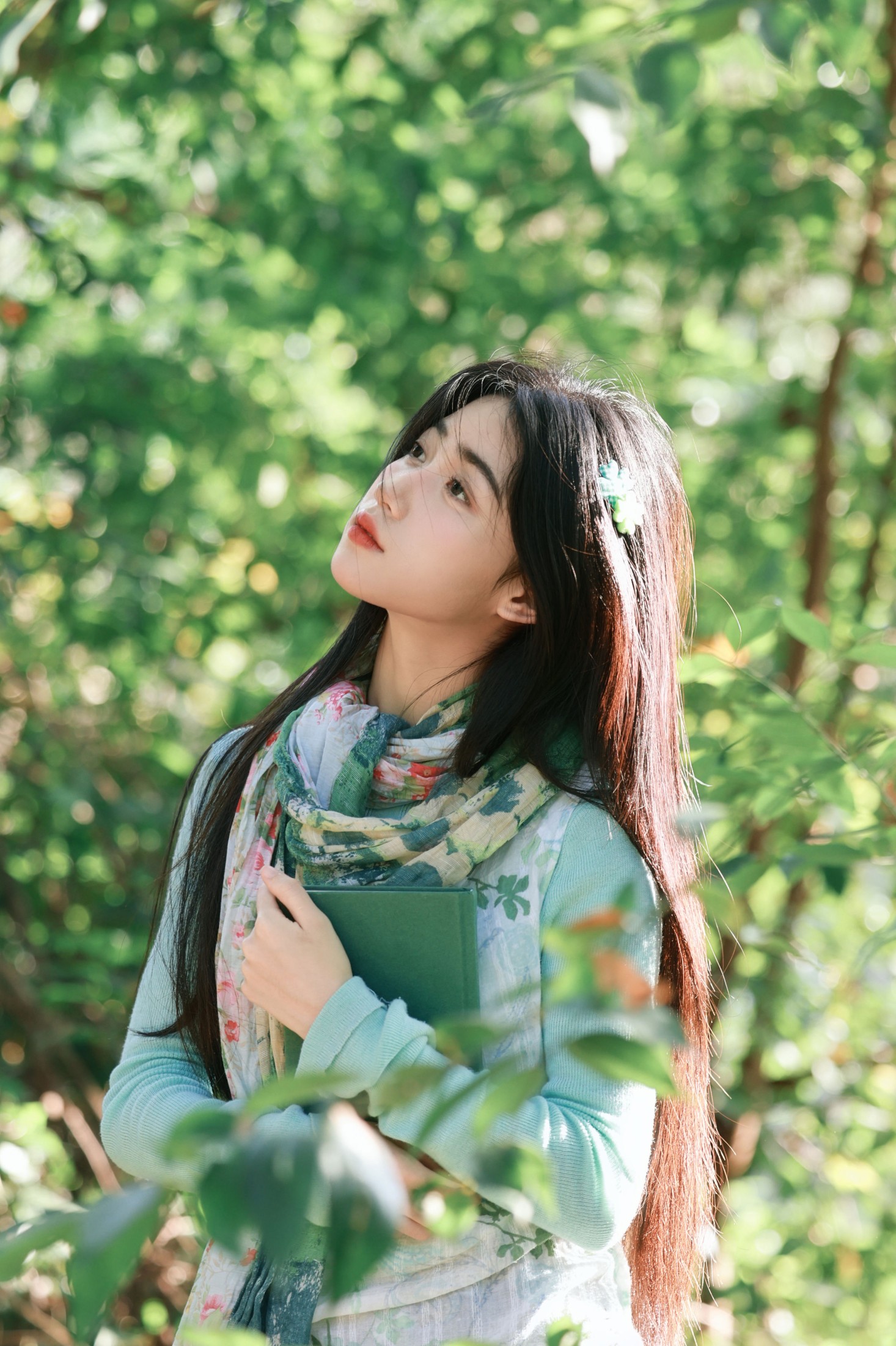 图片[3] - 《春风穿过发梢，也穿过这片绿意与花香》[12P] - 机器猫次元 - 机器猫次元