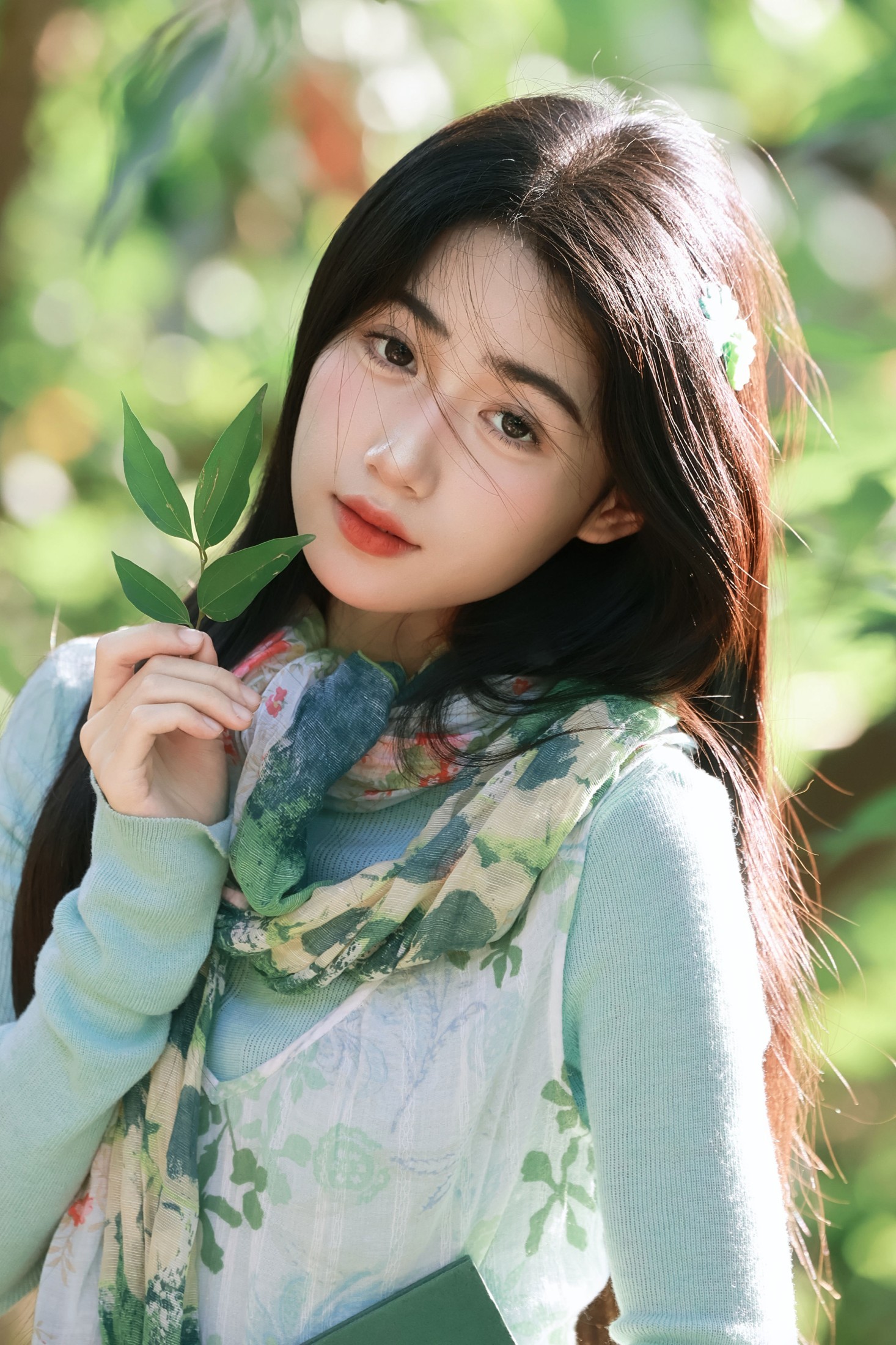 图片[4] - 《春风穿过发梢，也穿过这片绿意与花香》[12P] - 机器猫次元 - 机器猫次元