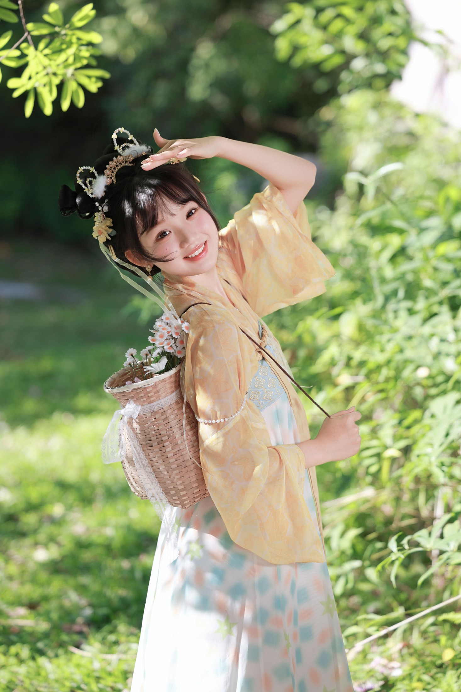 图片[7] - 《蹴鞠与竹篮，藏着汉服少女的夏日心事》[12P] - 机器猫次元 - 机器猫次元