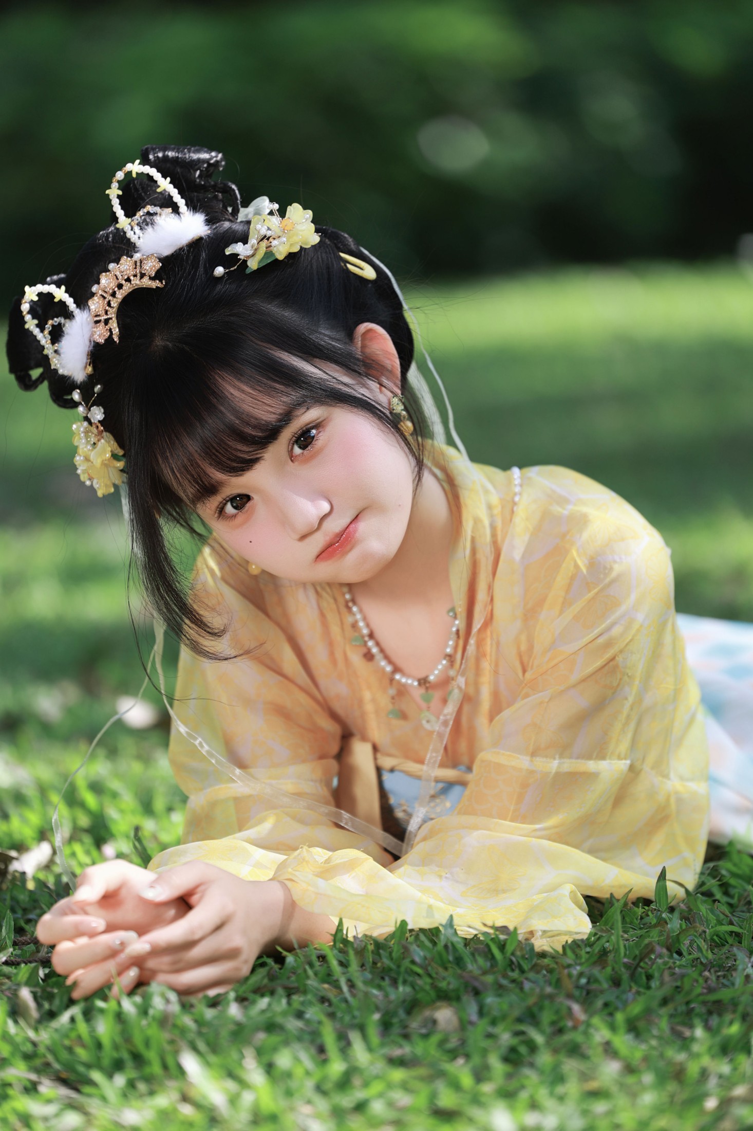 图片[5] - 《蹴鞠与竹篮，藏着汉服少女的夏日心事》[12P] - 机器猫次元 - 机器猫次元