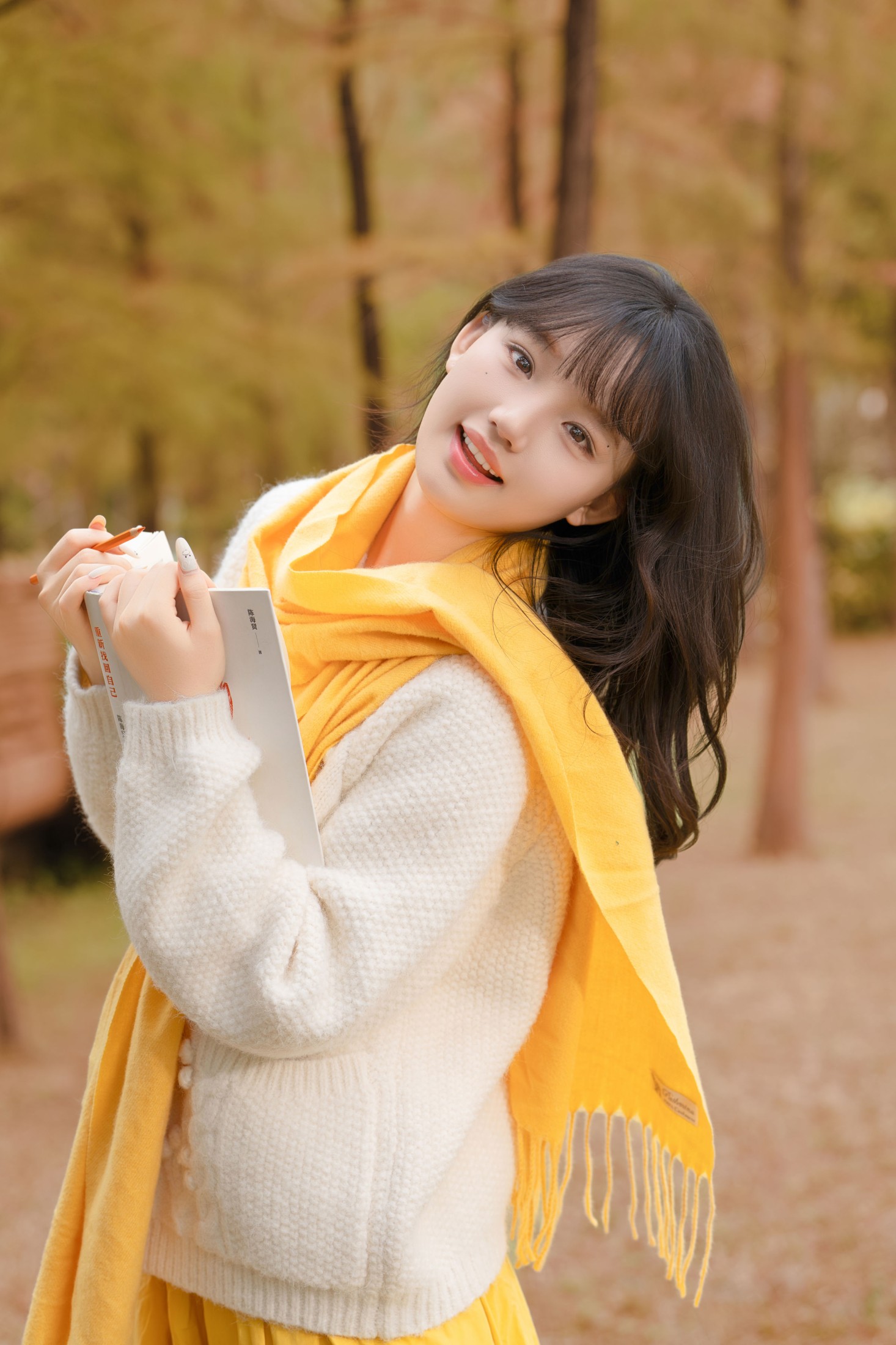 图片[8] - 《秋日落羽杉少女写真》[21P] - 机器猫次元 - 机器猫次元