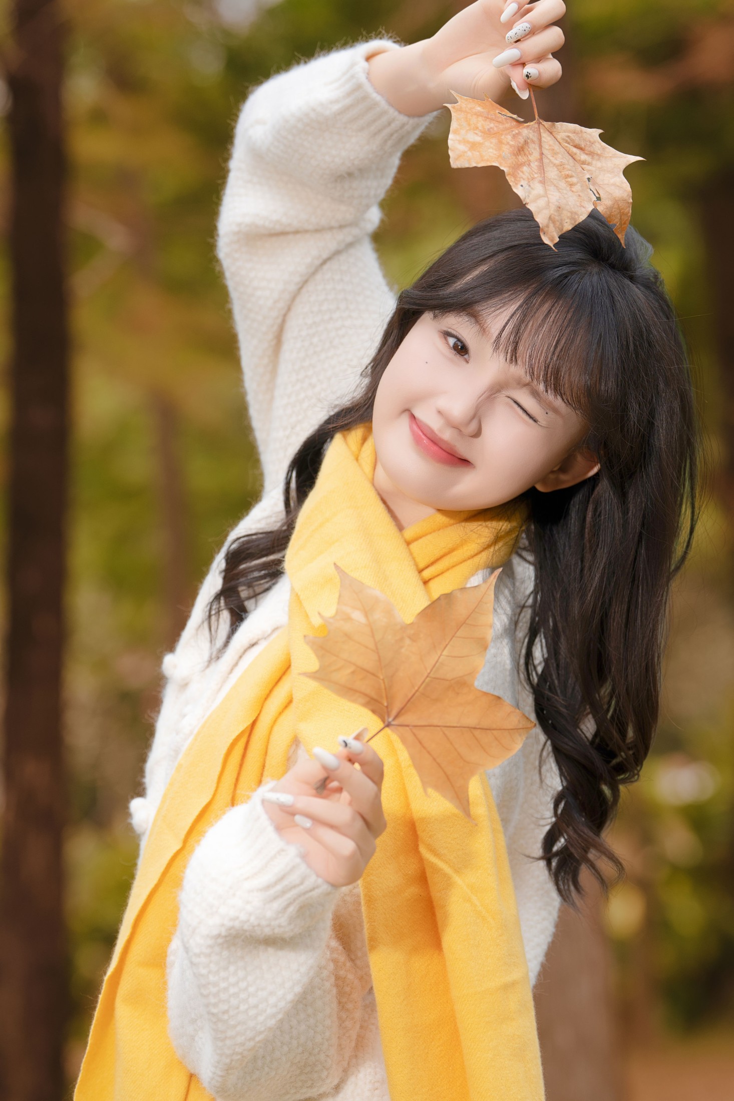图片[4] - 《秋日落羽杉少女写真》[21P] - 机器猫次元 - 机器猫次元