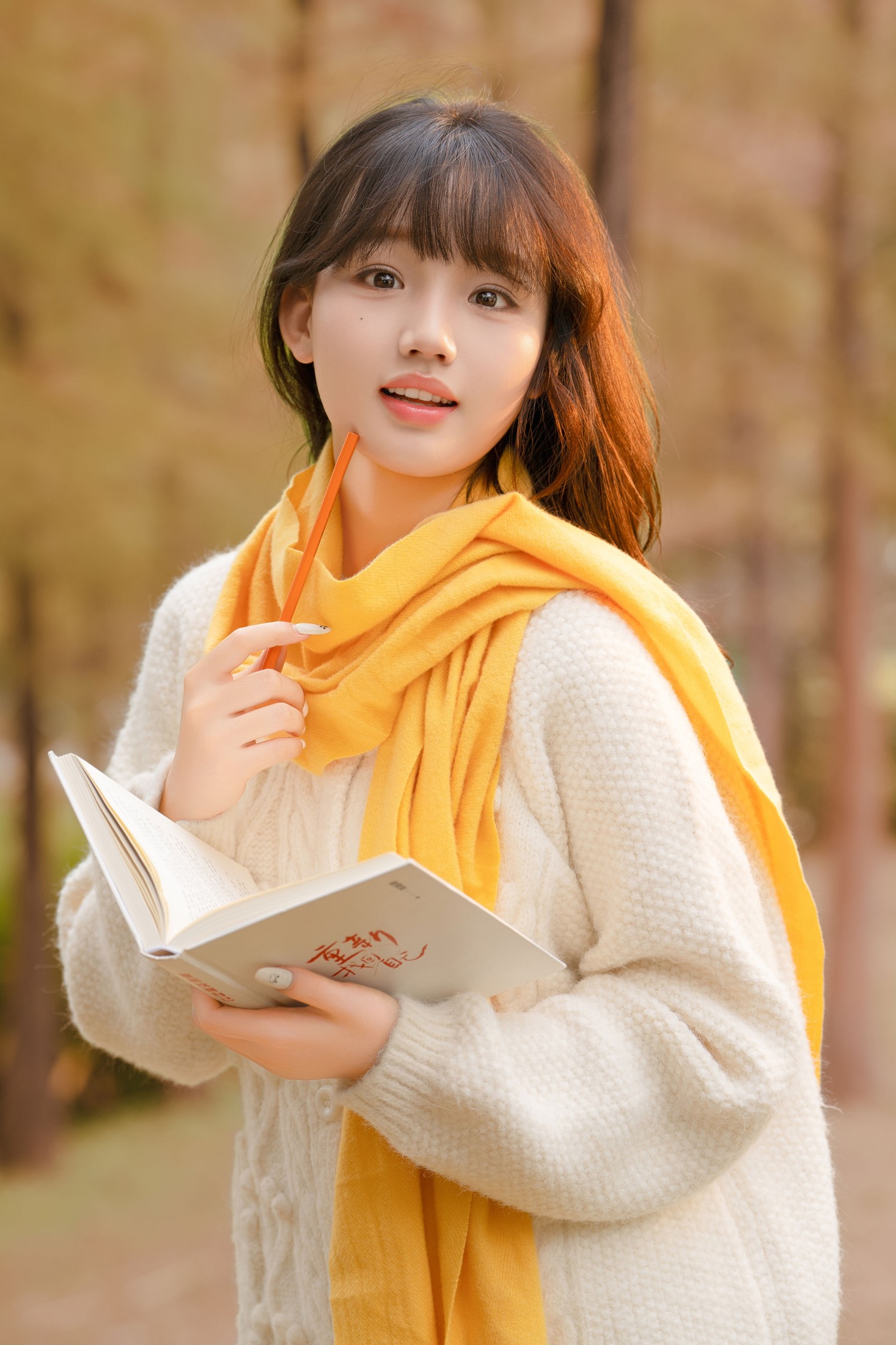 图片[6] - 《秋日落羽杉少女写真》[21P] - 机器猫次元 - 机器猫次元