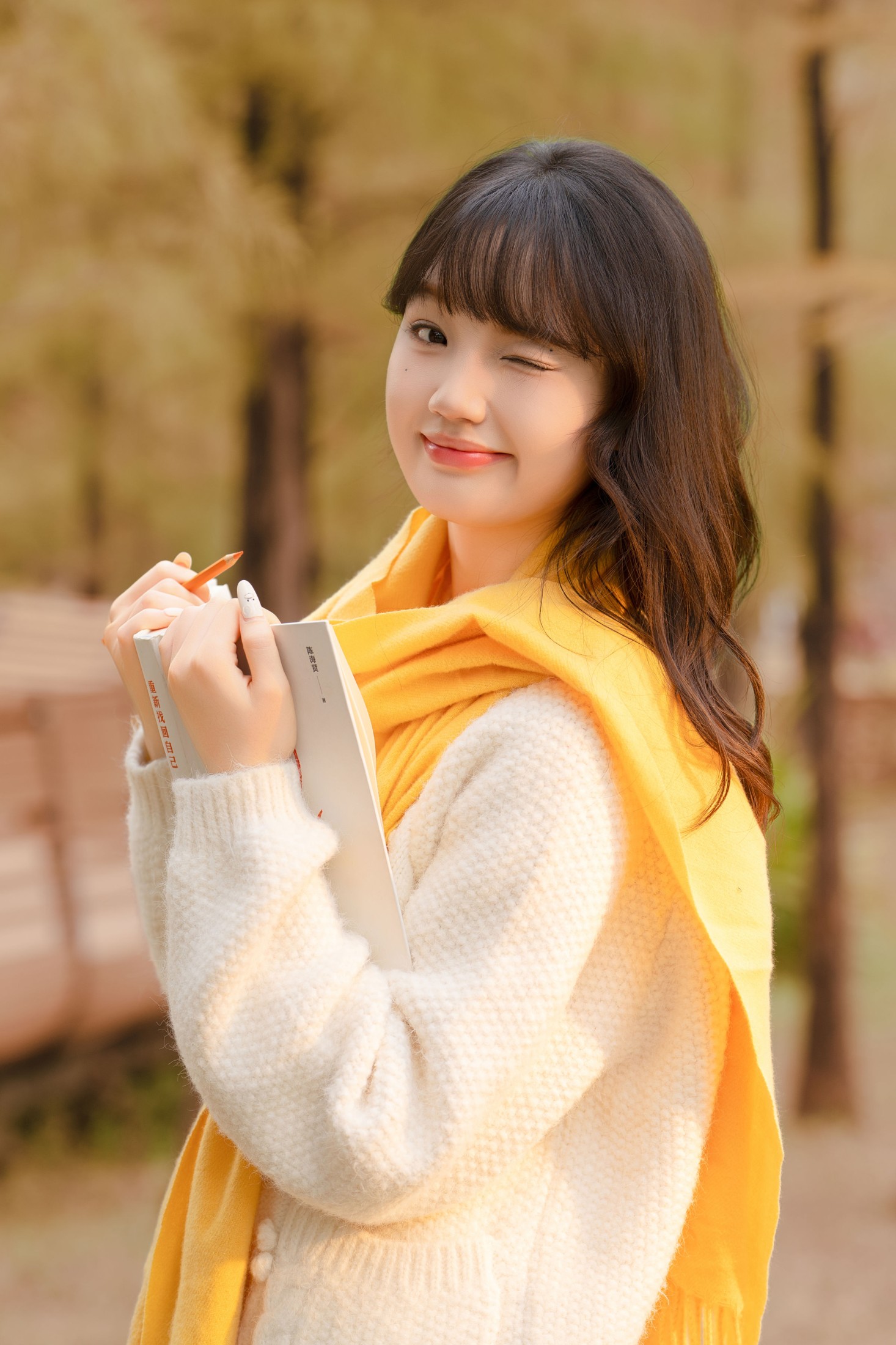 图片[7] - 《秋日落羽杉少女写真》[21P] - 机器猫次元 - 机器猫次元