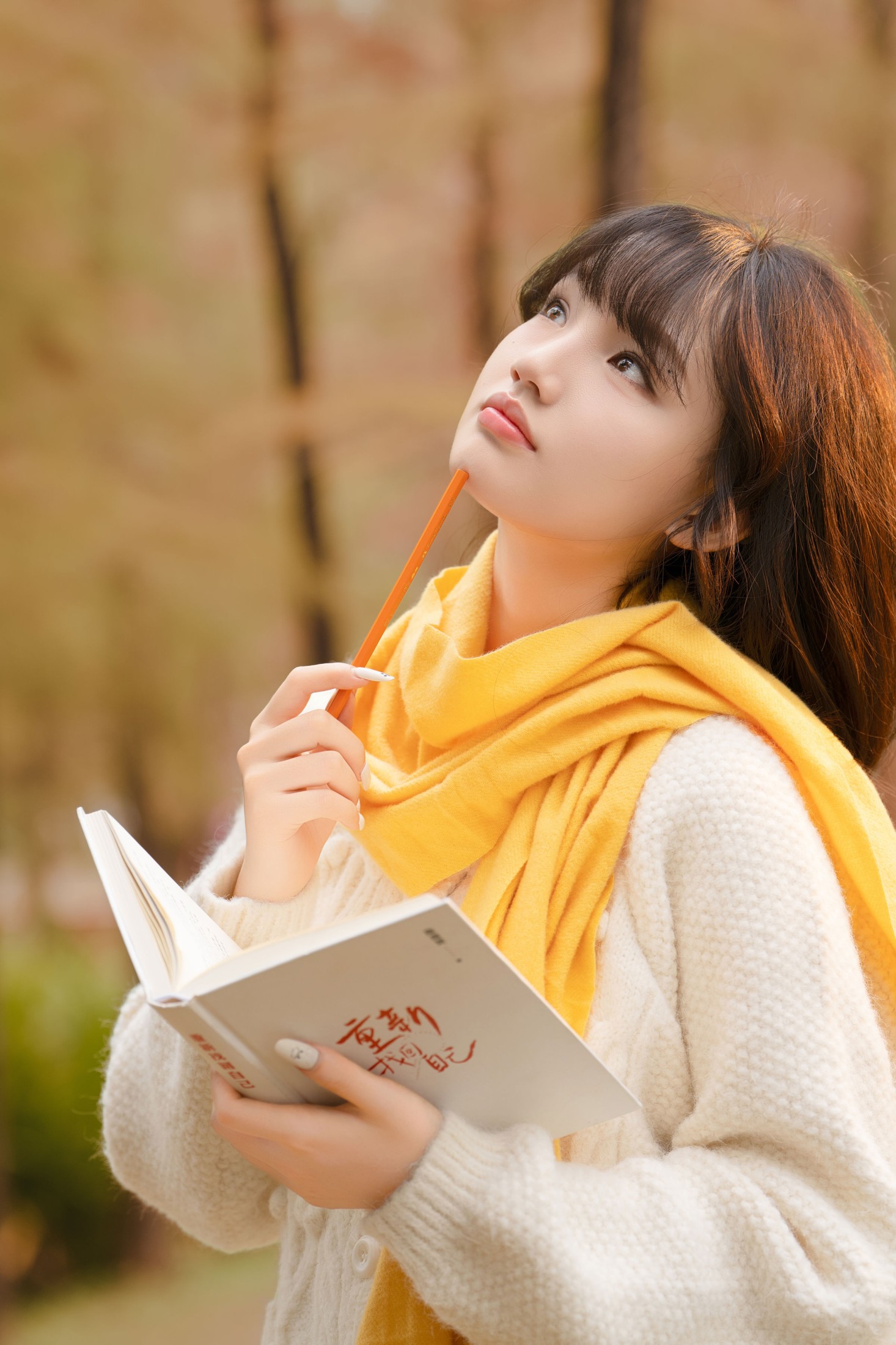 图片[5] - 《秋日落羽杉少女写真》[21P] - 机器猫次元 - 机器猫次元
