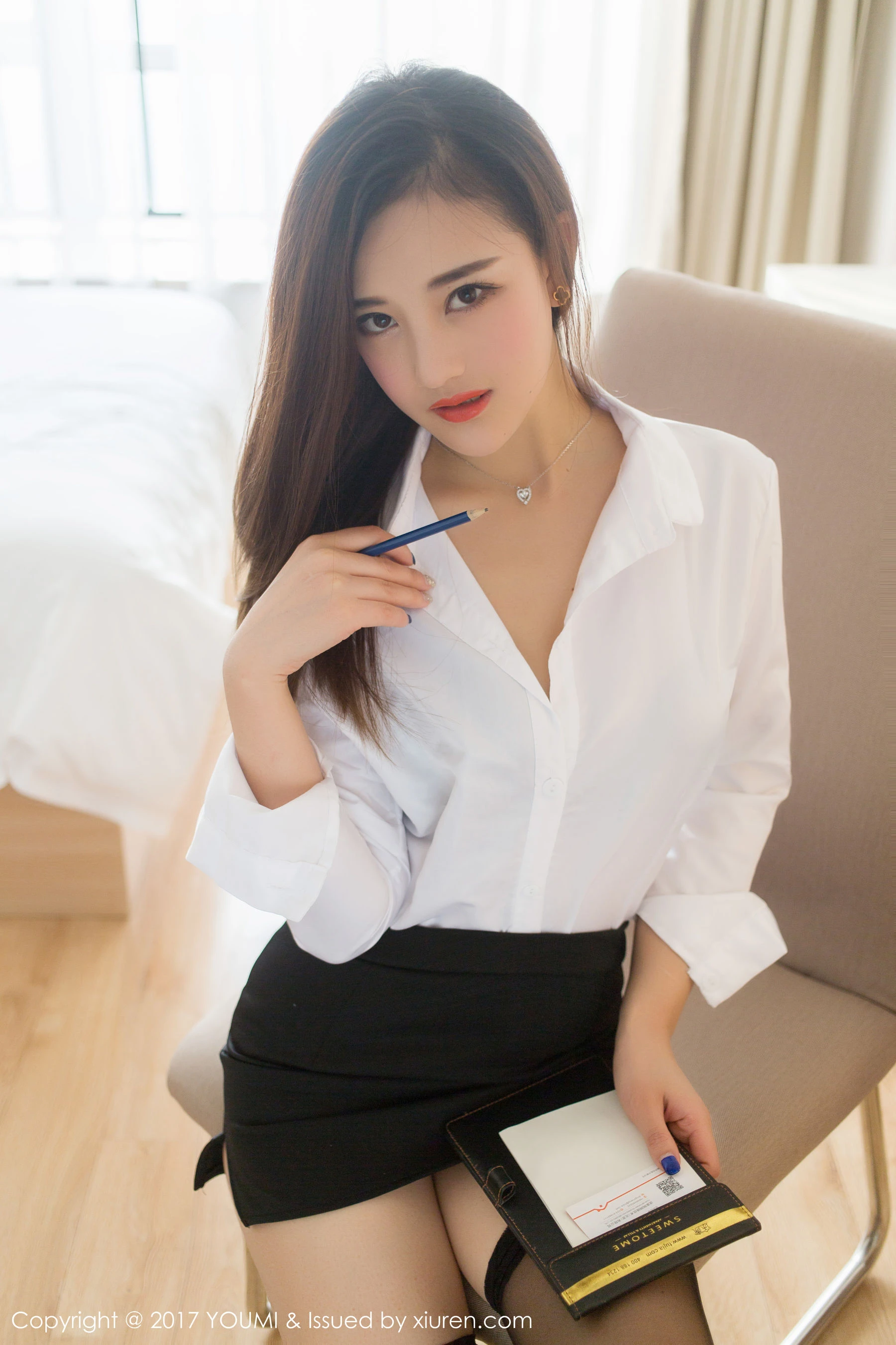 图片[4] - 娜娜TINA《黑丝OL诱惑+学生装》 尤蜜荟 VOL.087 - 机器猫次元 - 机器猫次元